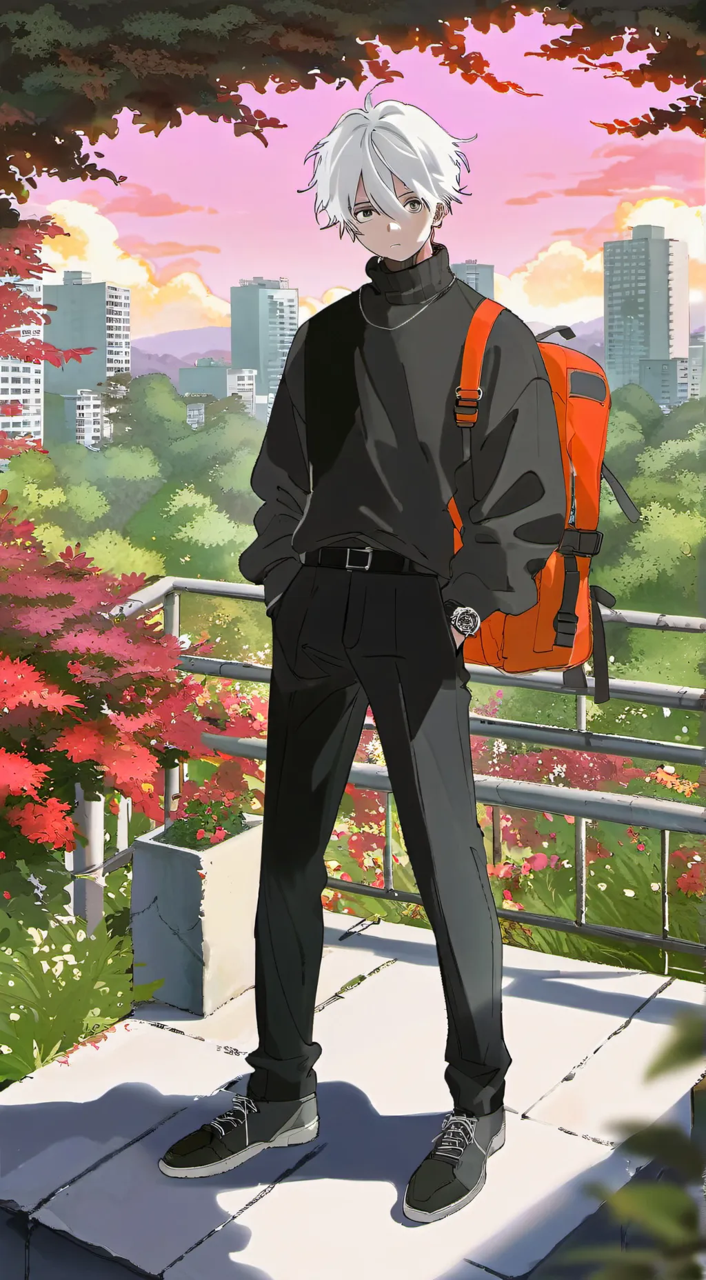 ai character: Gojo background