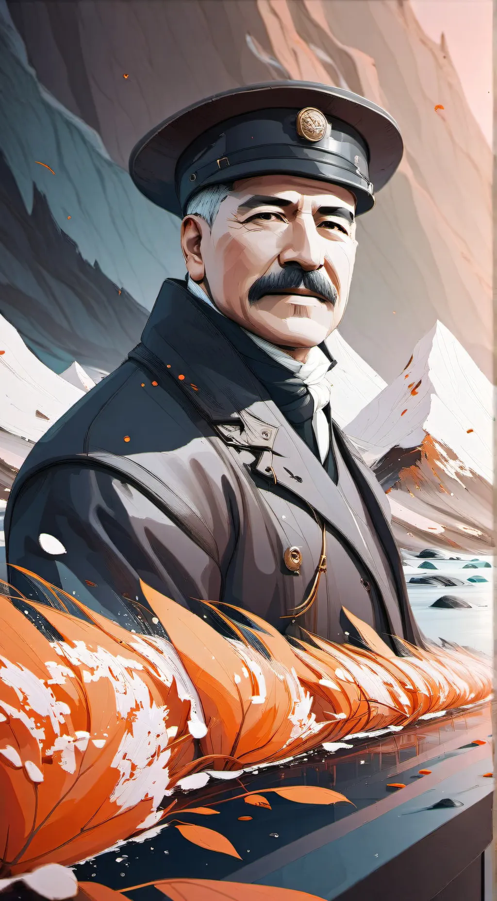 ai character: staline background