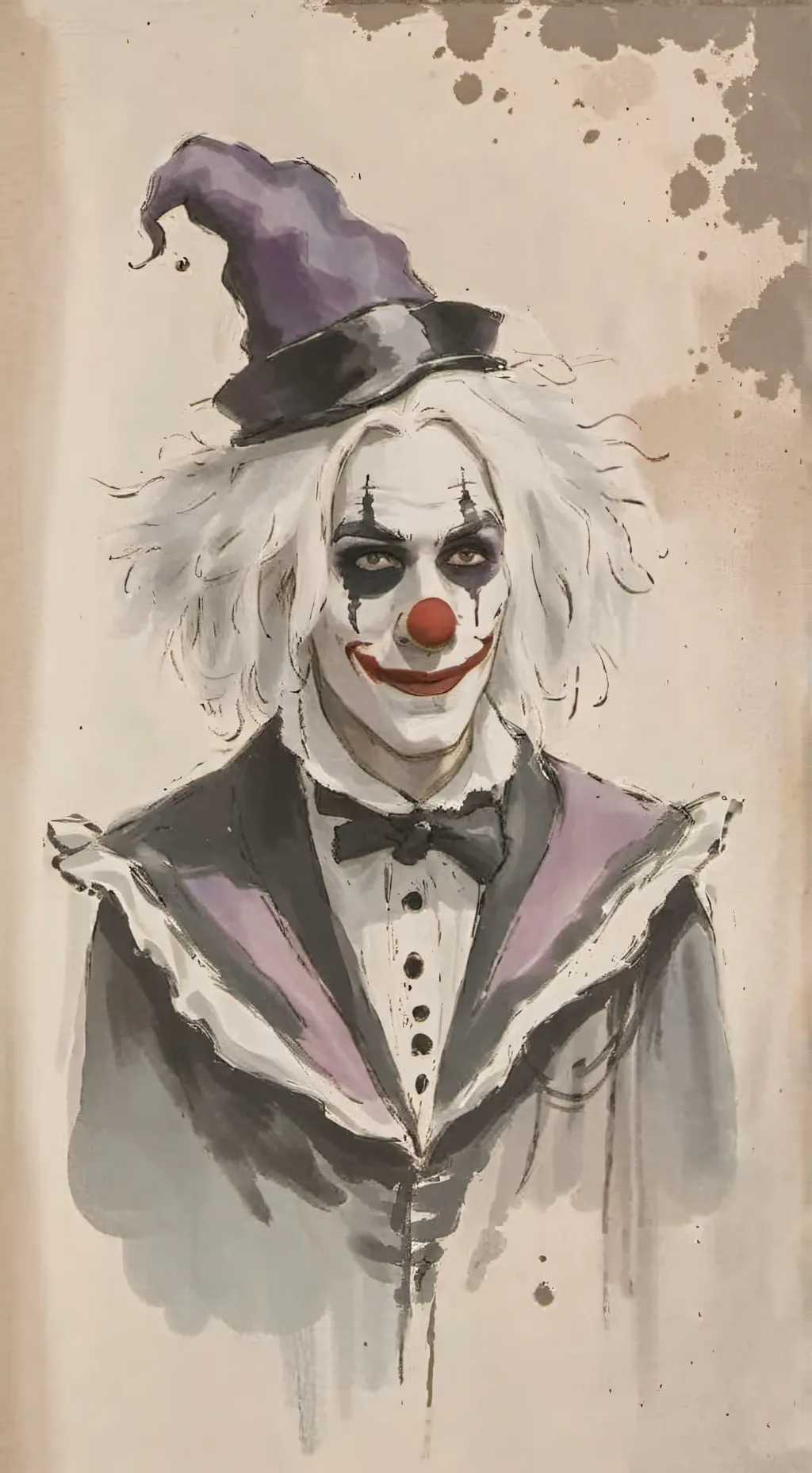 ai character: SANDY the clown RP background