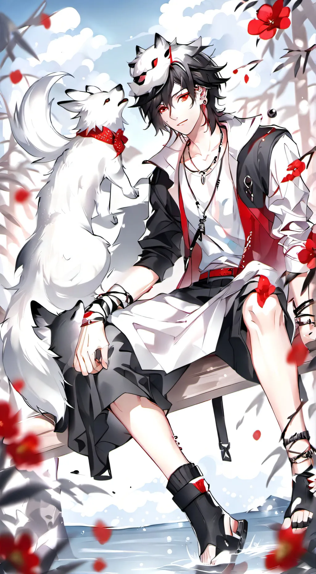 ai character: mha background