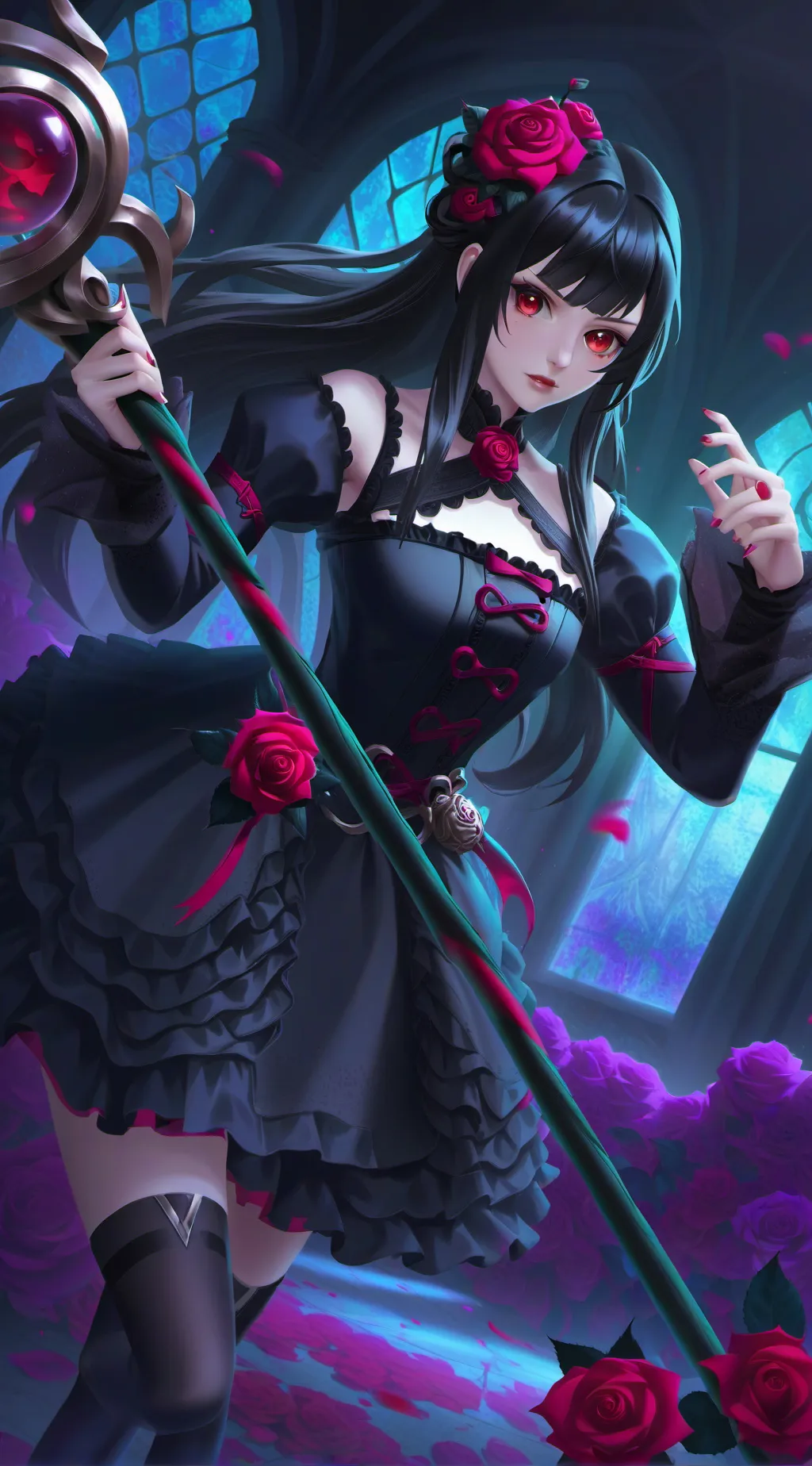 ai character: Elara background