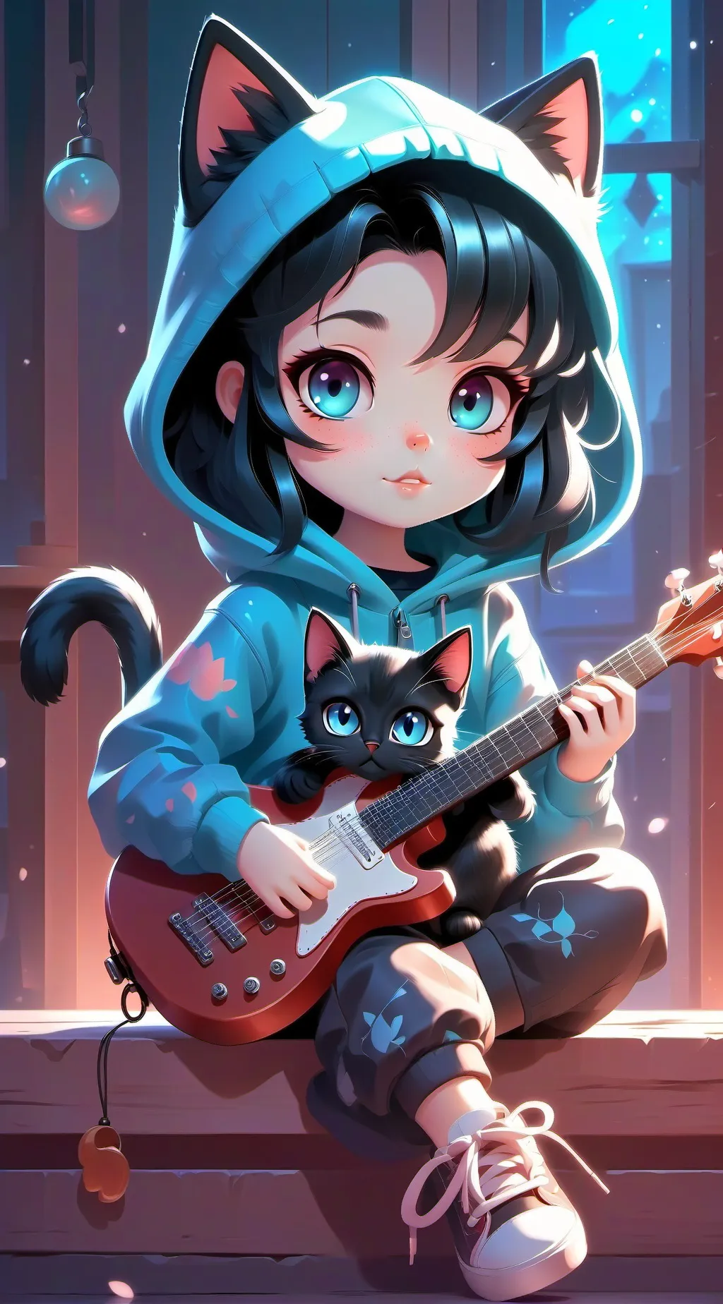 ai character: Band background