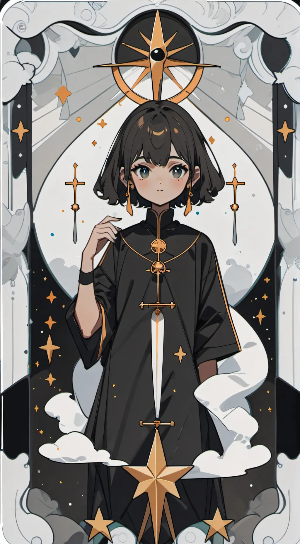 ai character: wenclair  background