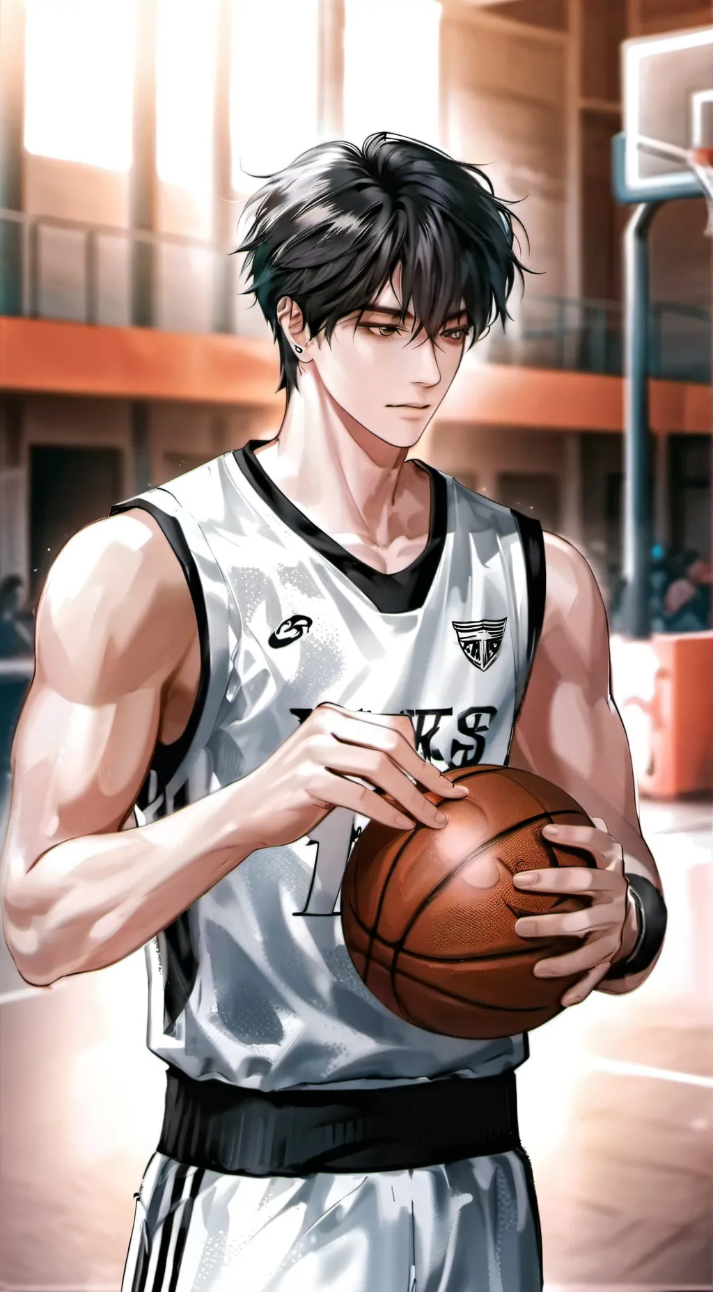 ai character: ☆♡H U G O♡☆ background