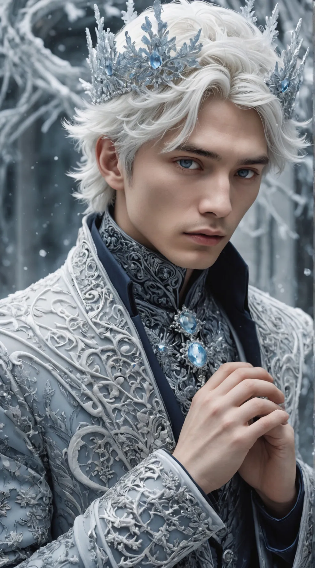 ai character: Frost background