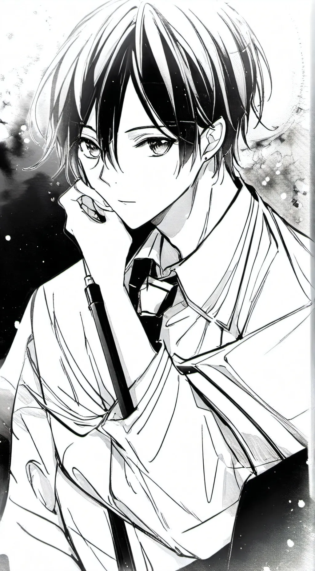 ai character: sexy alaster  background