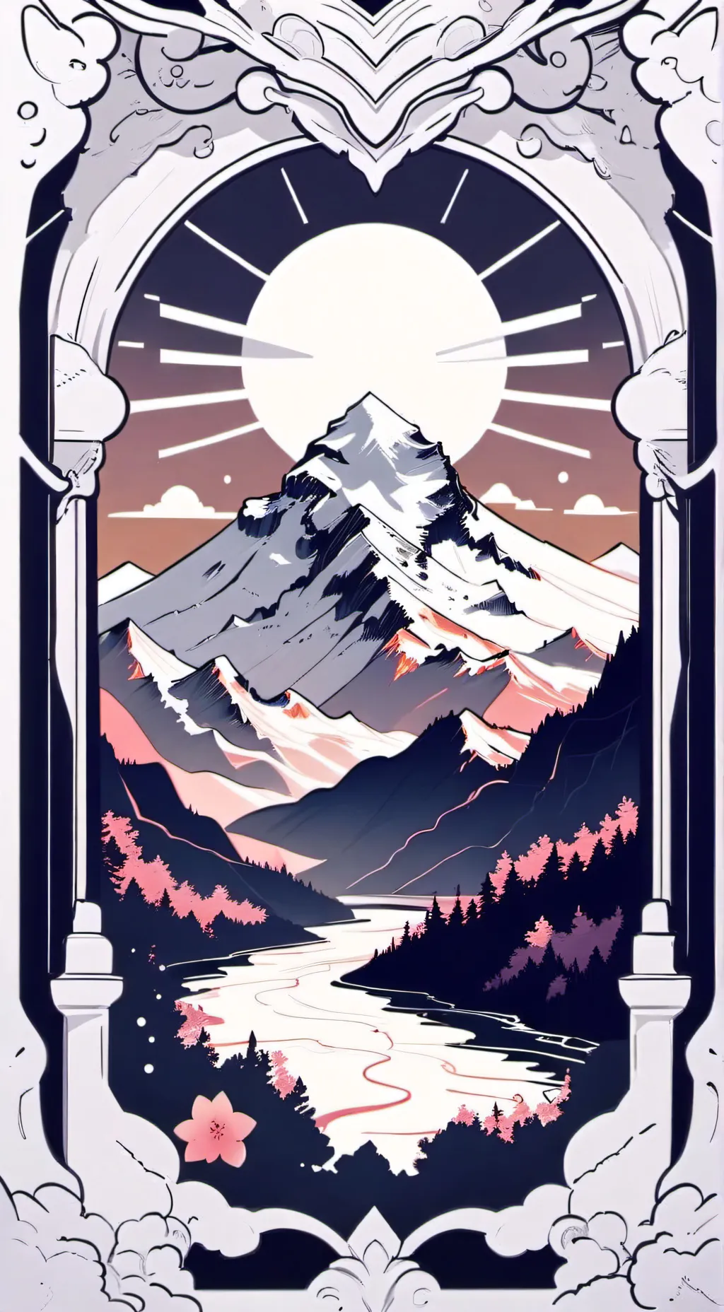 ai character: Demon slayer~ background