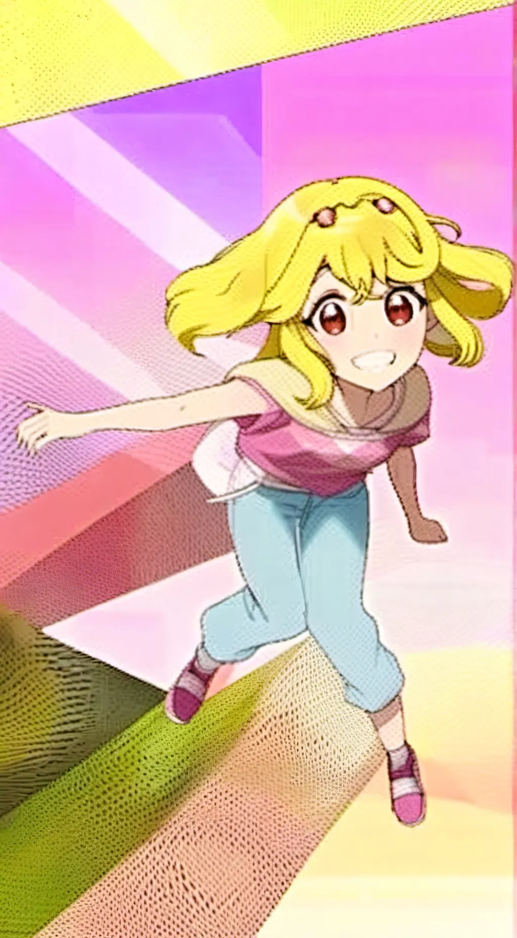 ai character: ichigo Hoshimiya  background