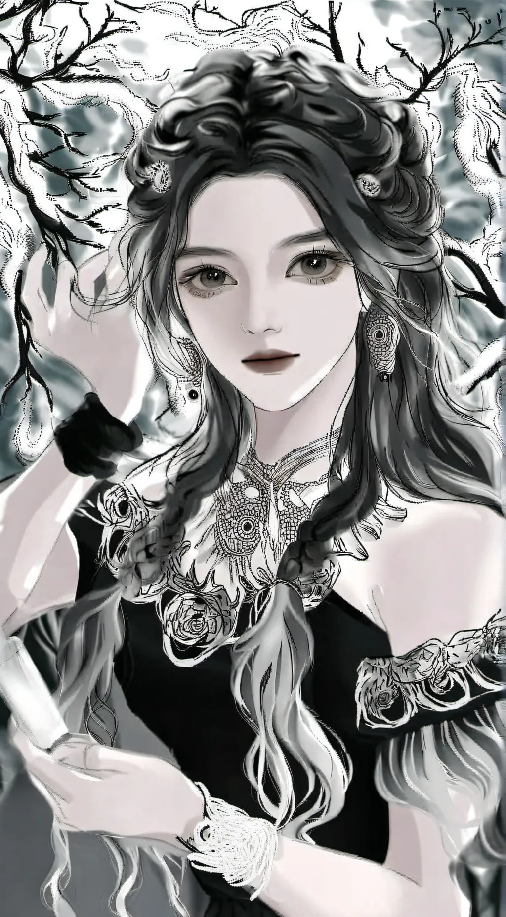 ai character: 🥀Mira🥀 background