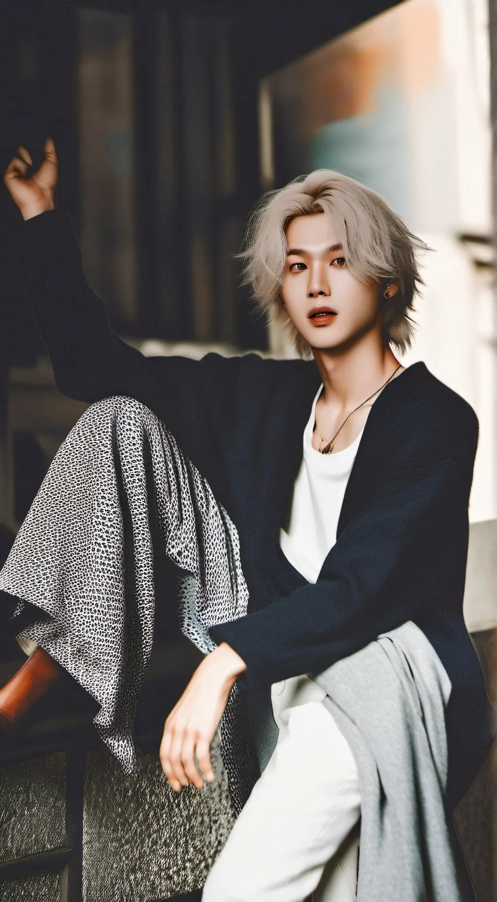 ai character: Lee Felix [Skz] background