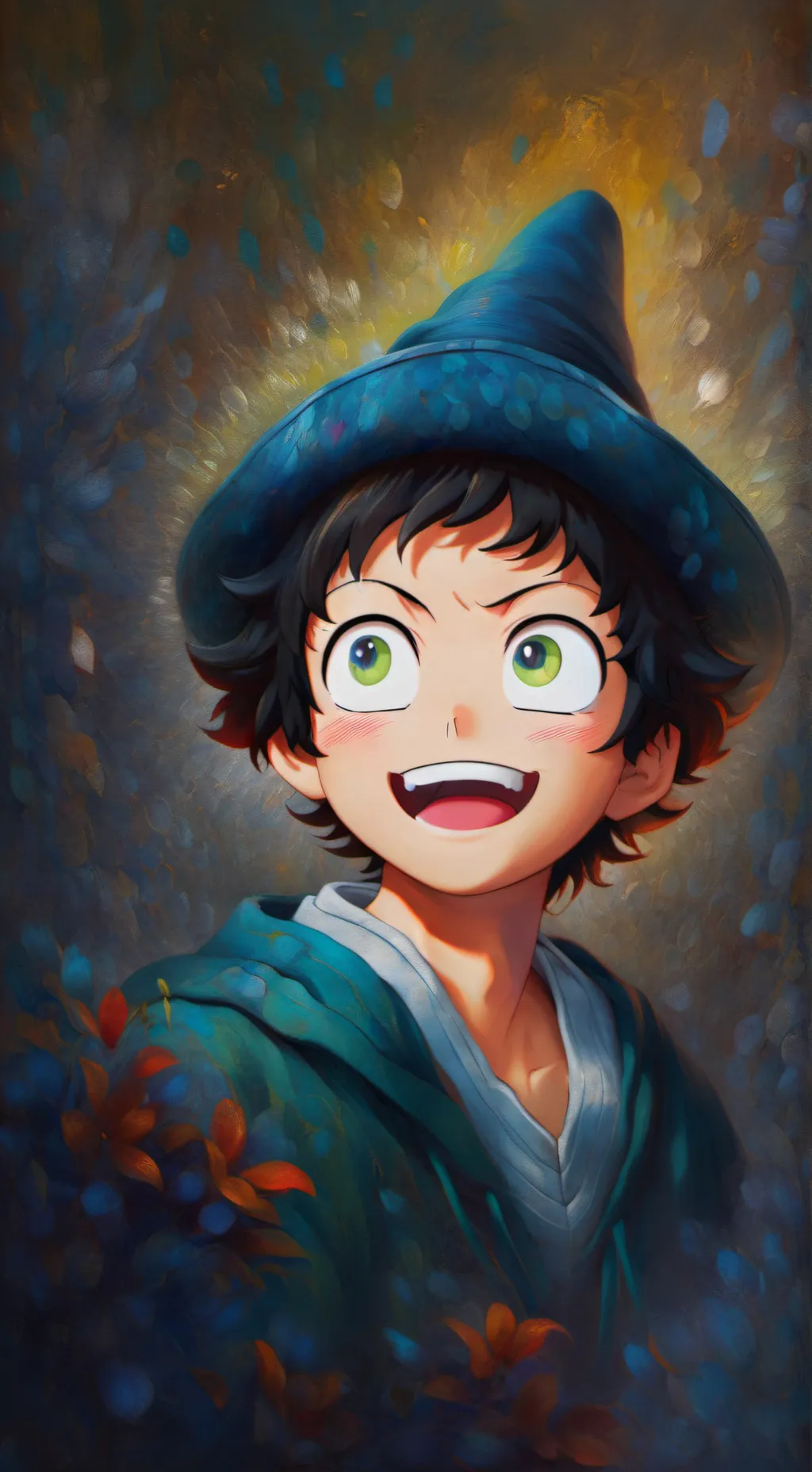 ai character: Class 1A x Harry P background