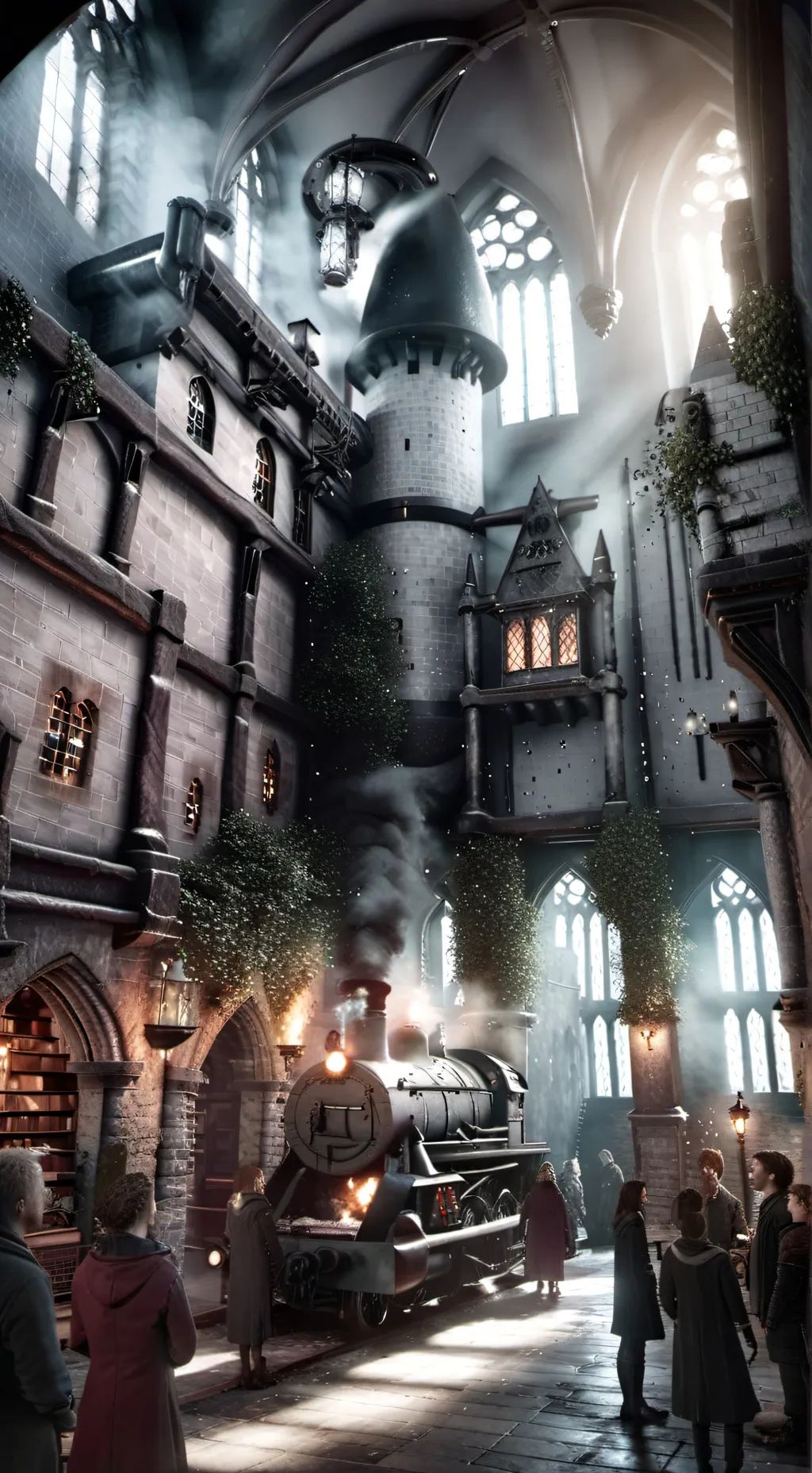 ai character: Hp background