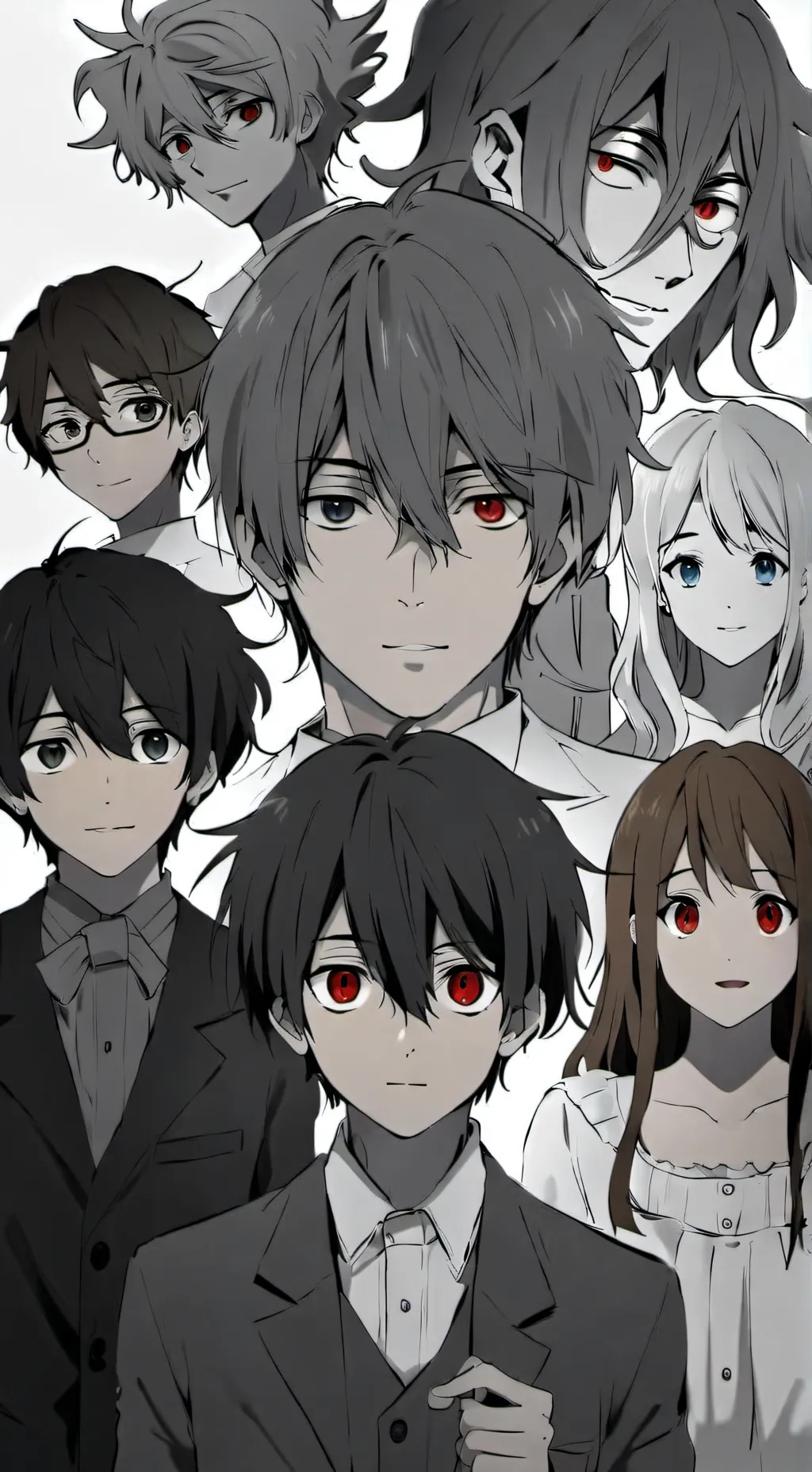 ai character: black dragon group background