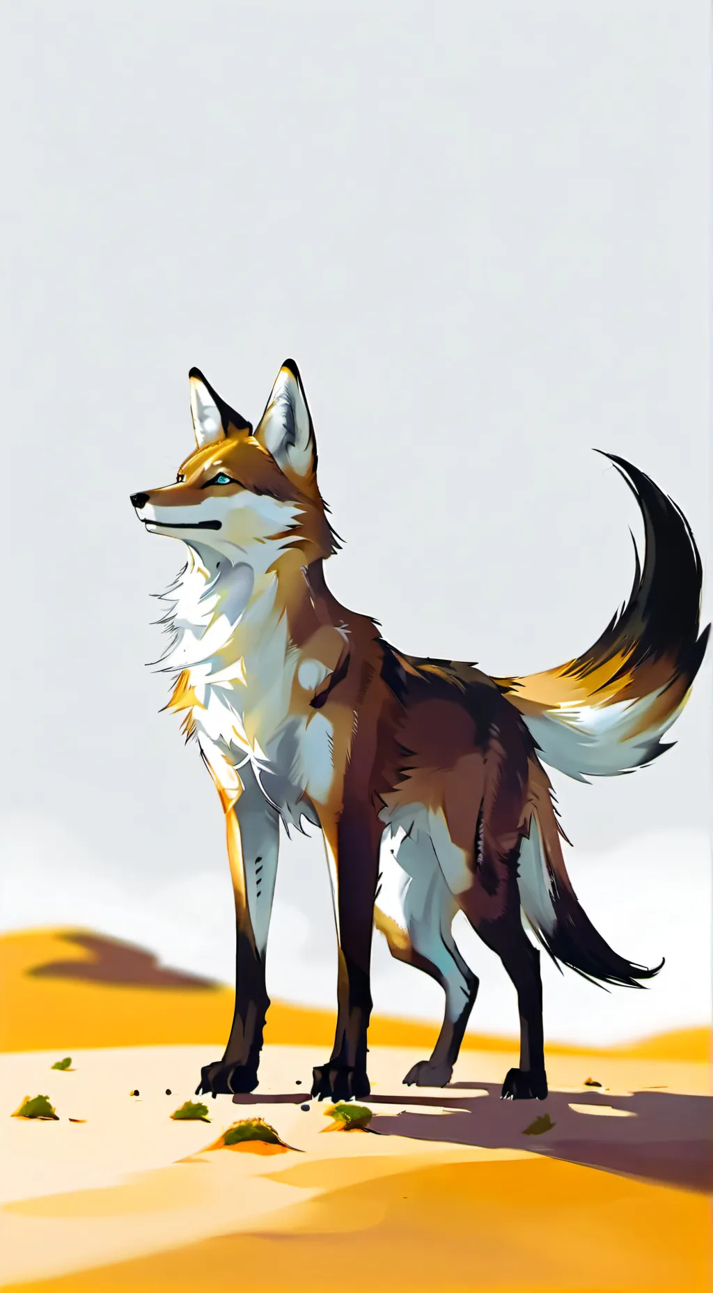 ai character: tails  background