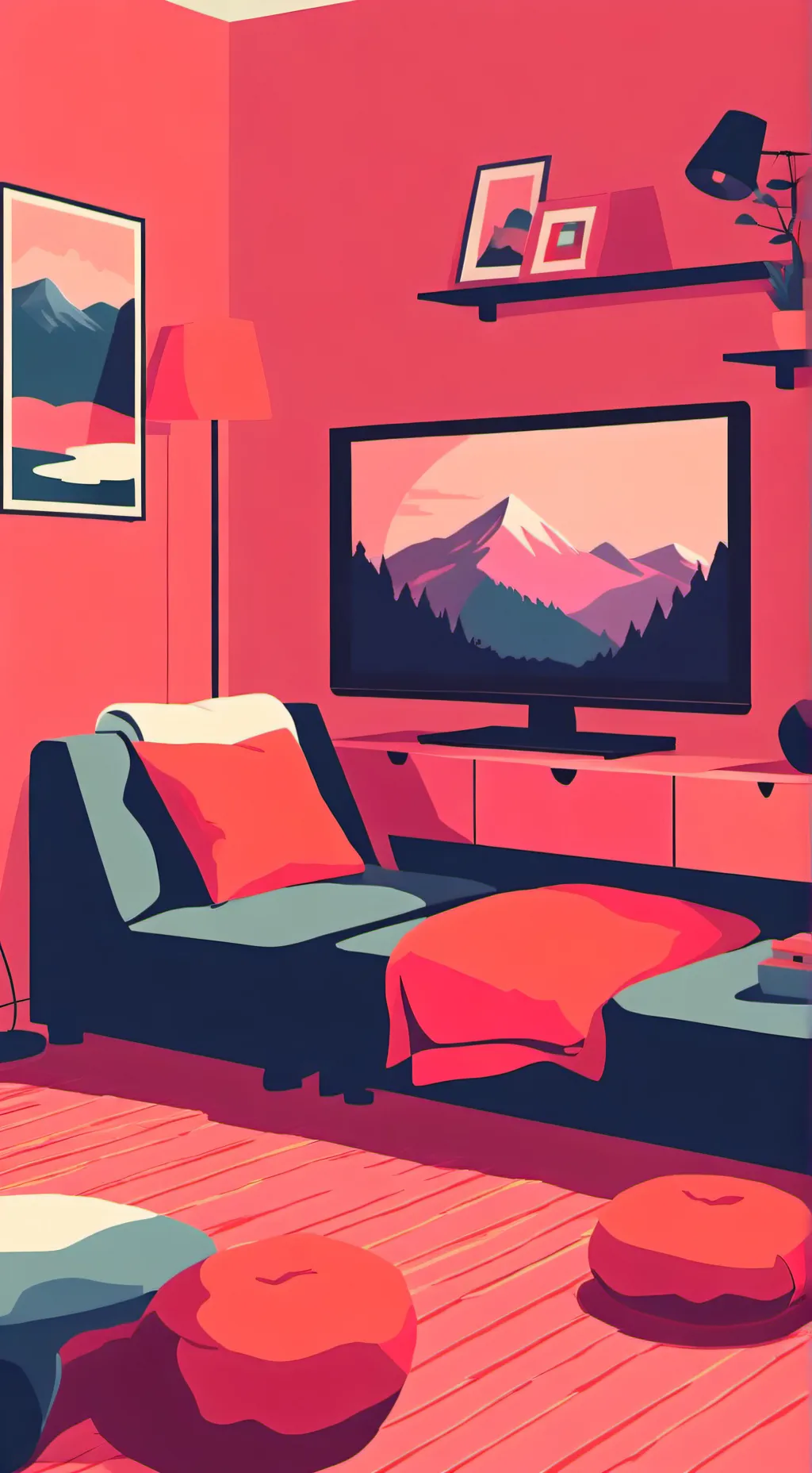 ai character: Indigo park react  background