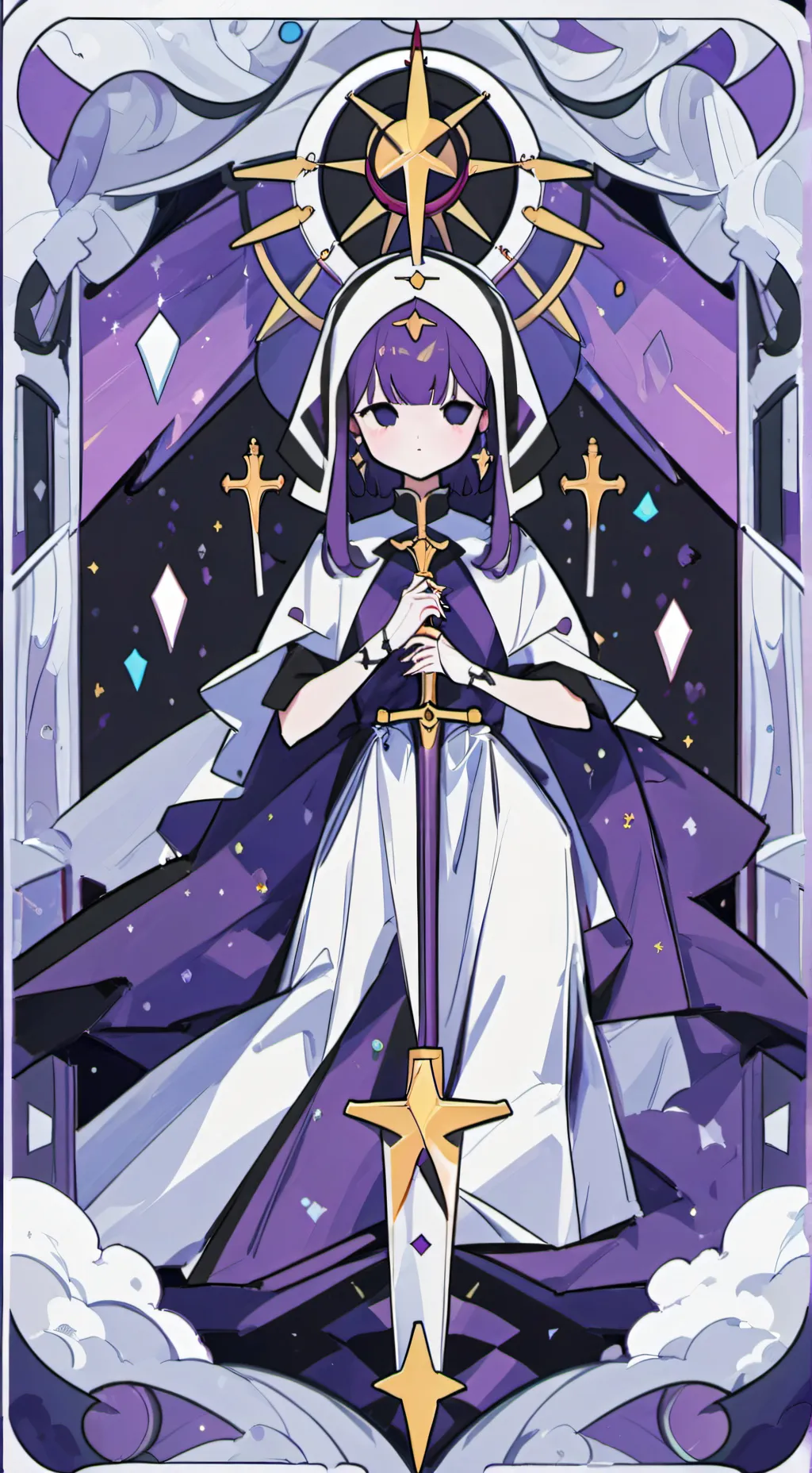 ai character: vodkina Arista background