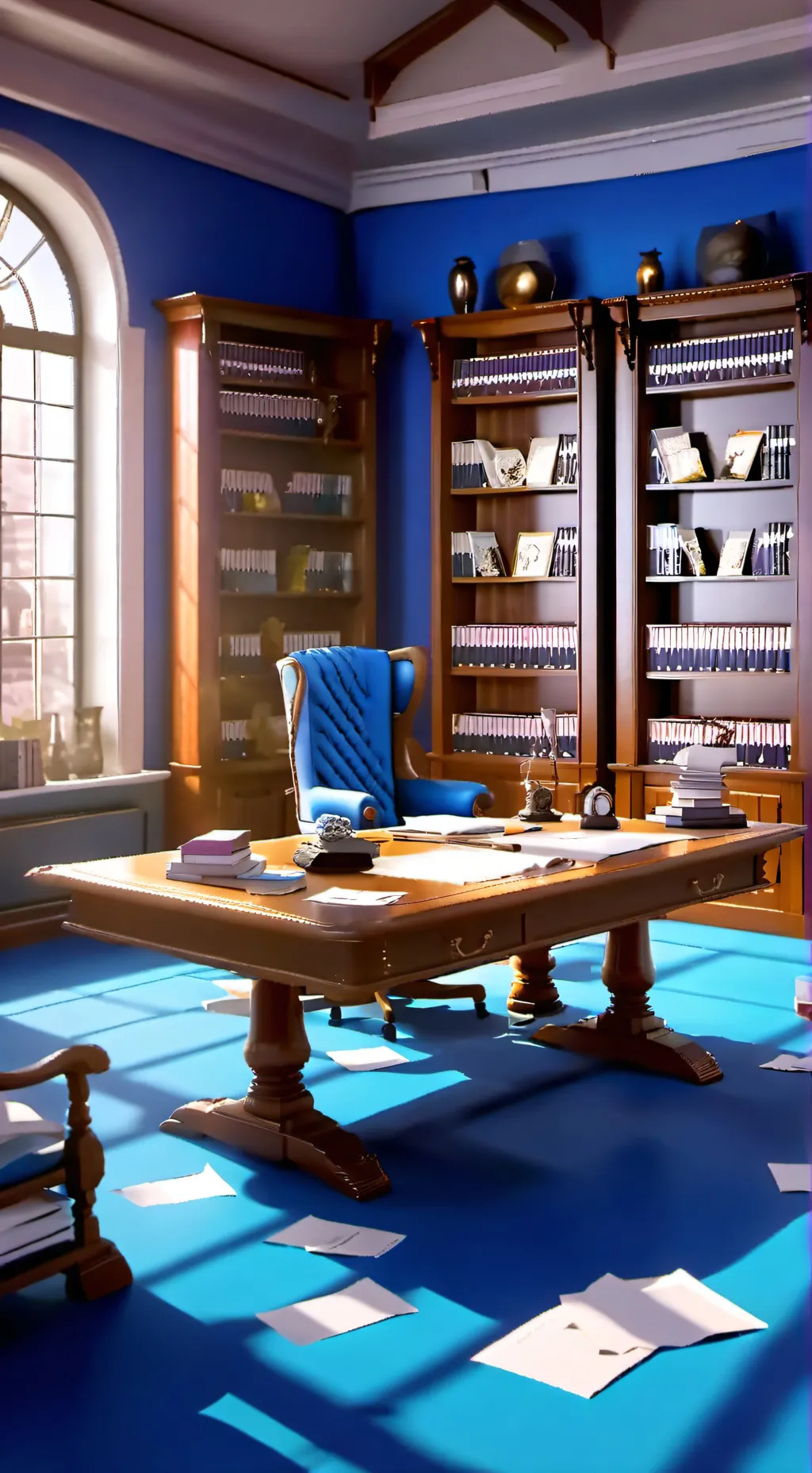 ai character: straight quiz background