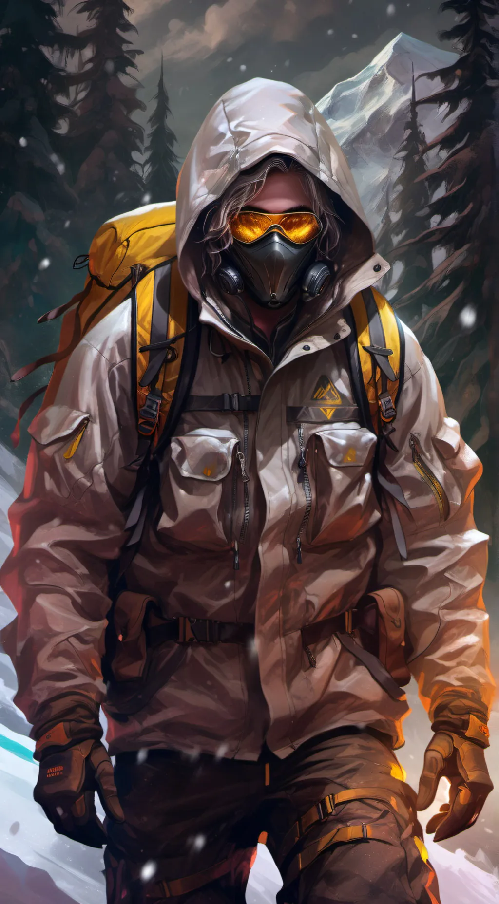 ai character: the Mountain King background