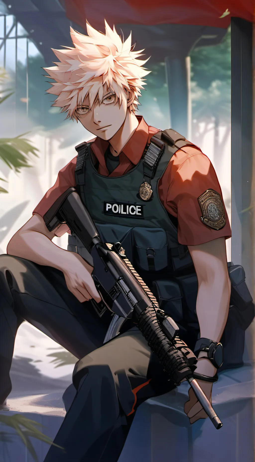 Talkie AI - Chat with katsuki policeman 