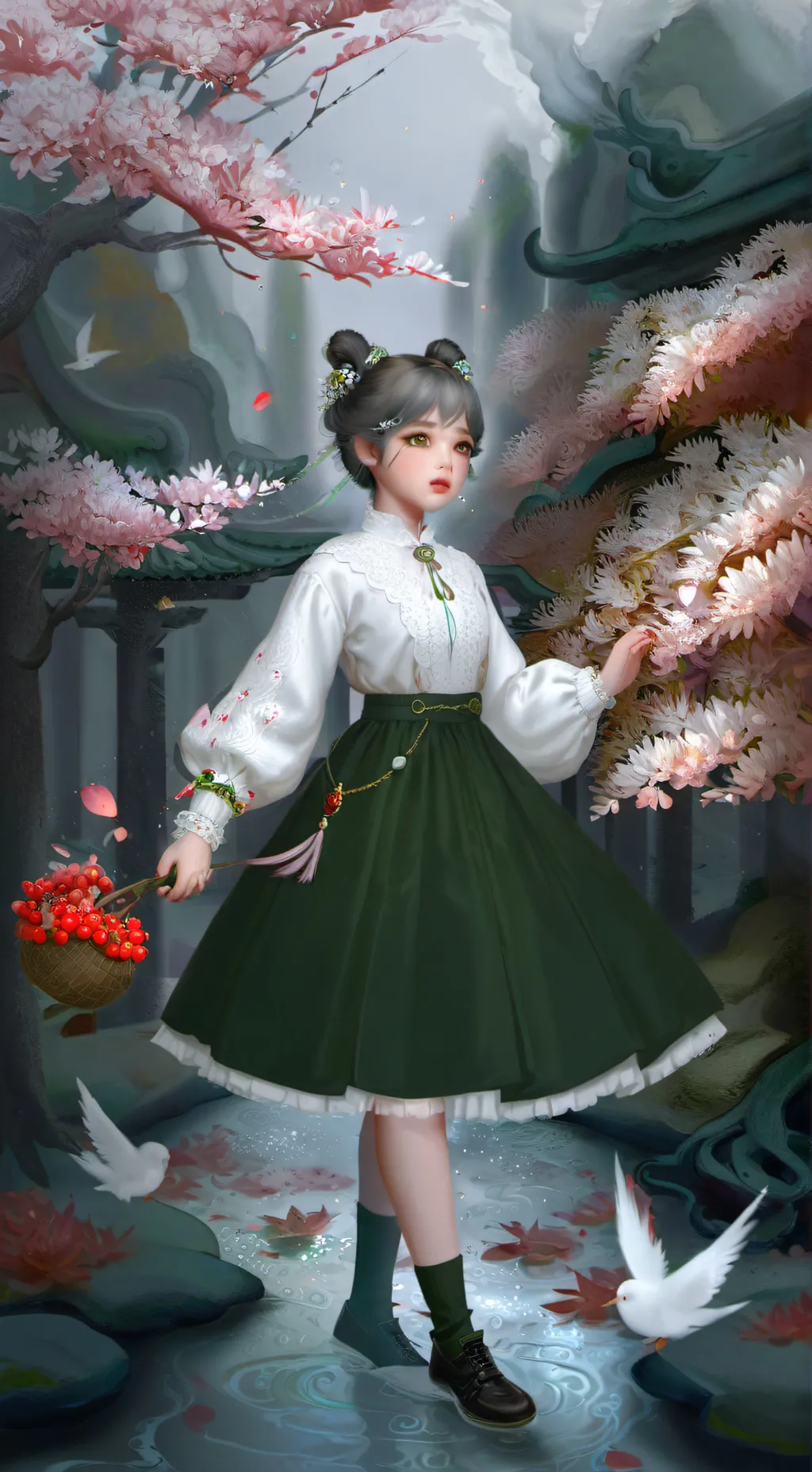 ai character: Spirit shaper background