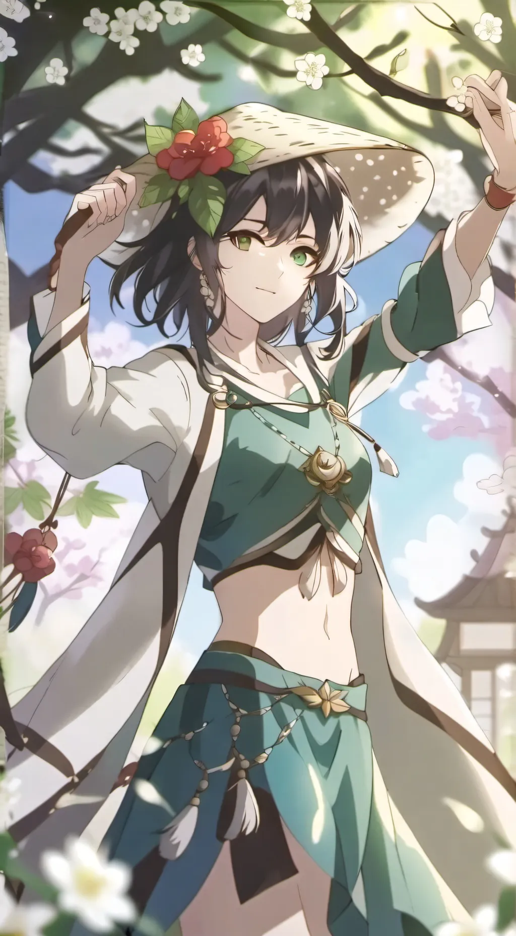 ai character: Sahara background