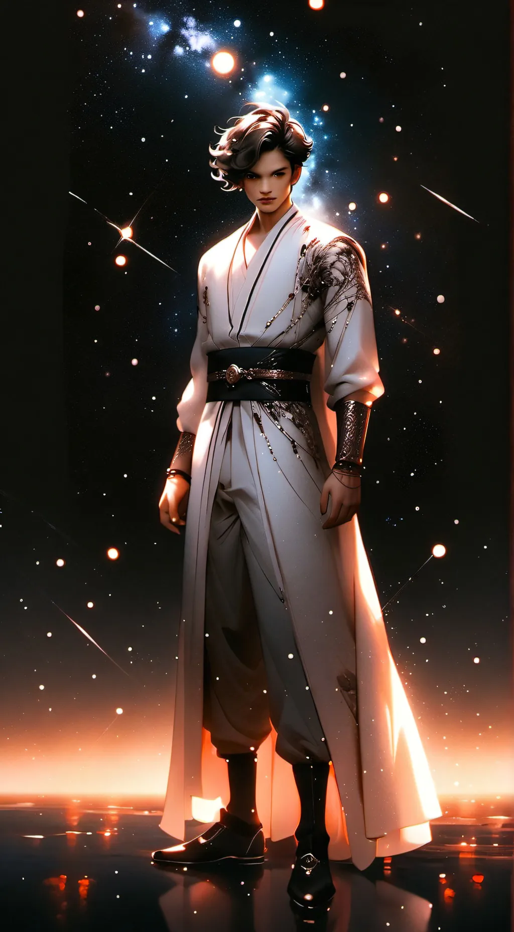 ai character: aaron background