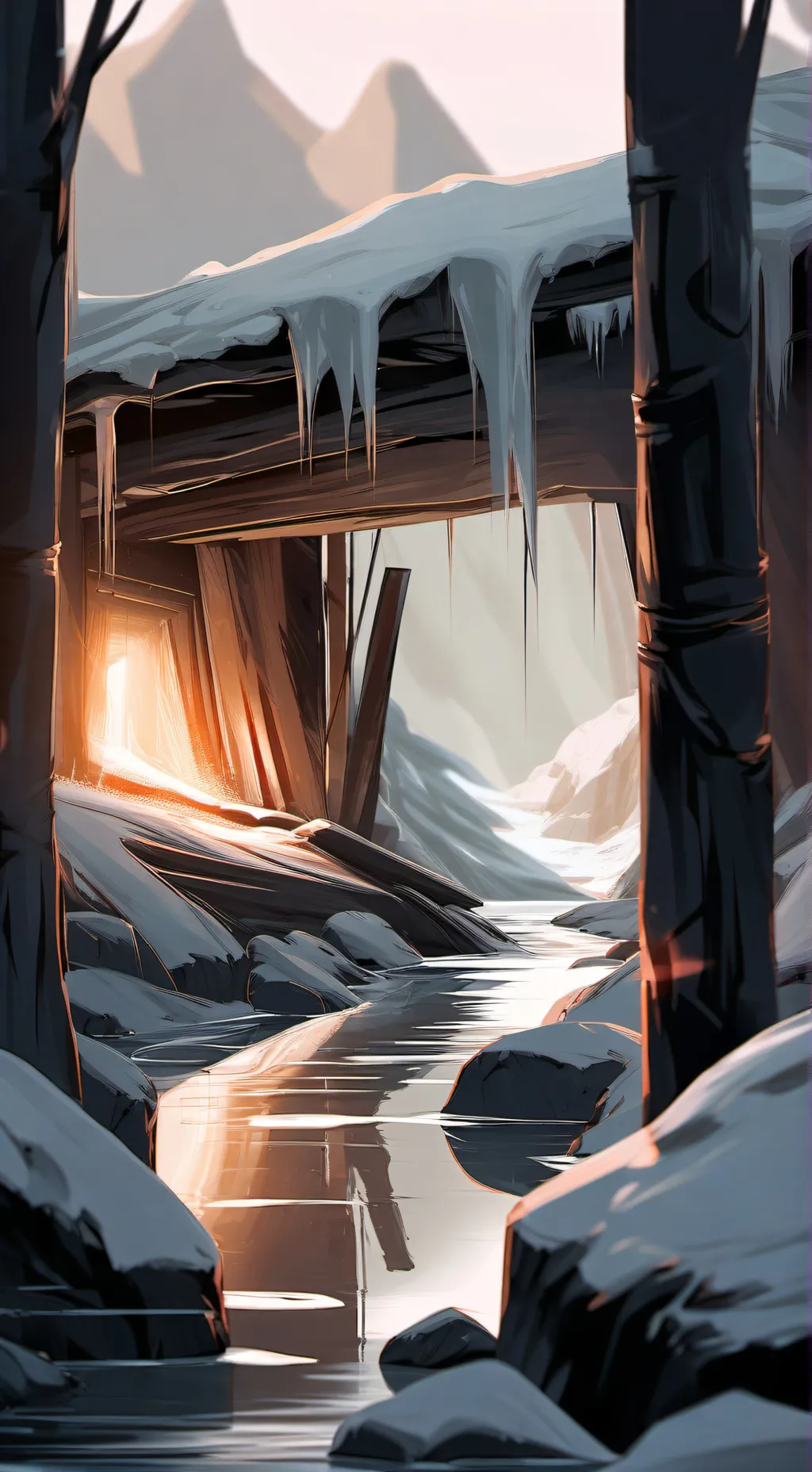 ai character: distant prophecy background