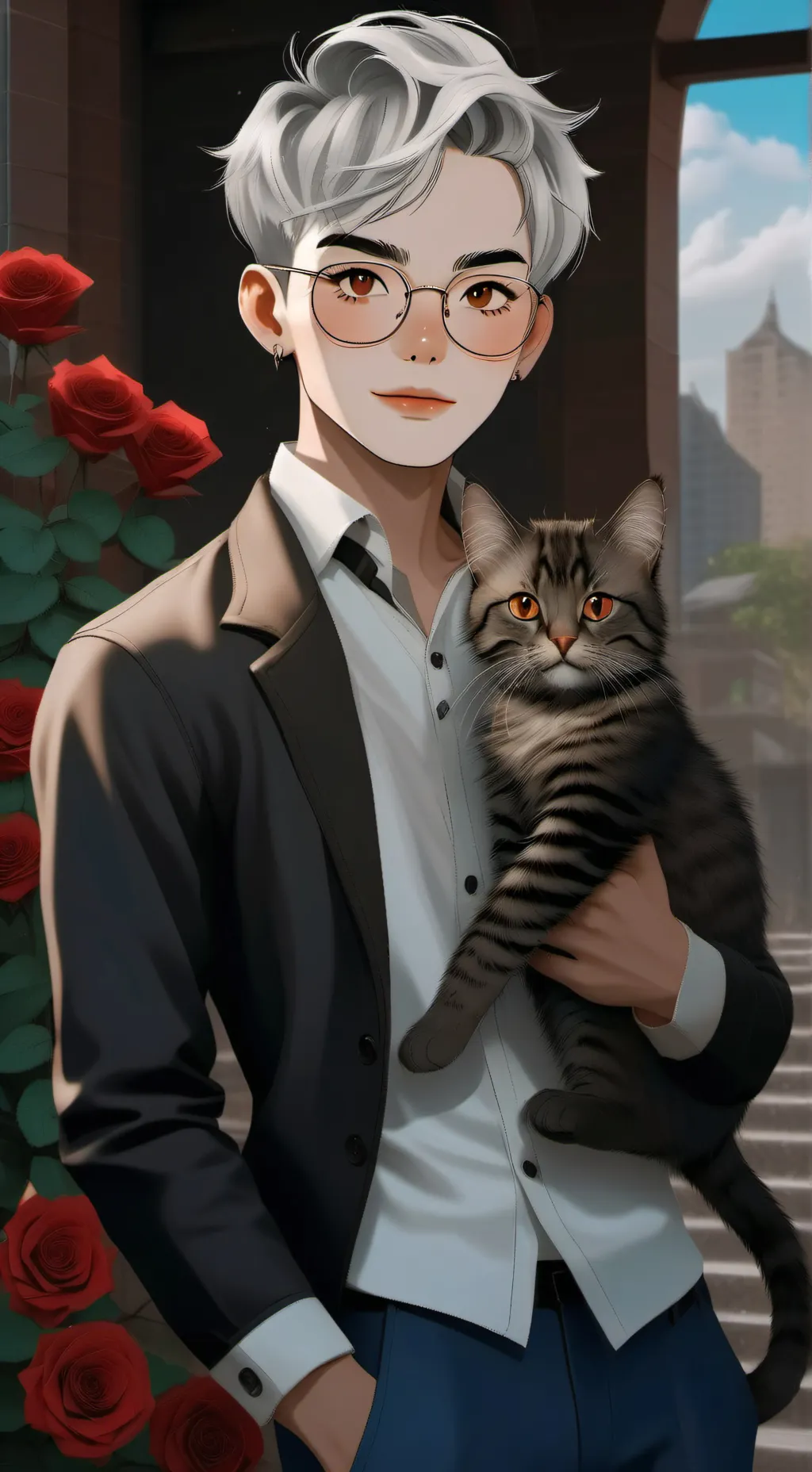 ai character: Colton background