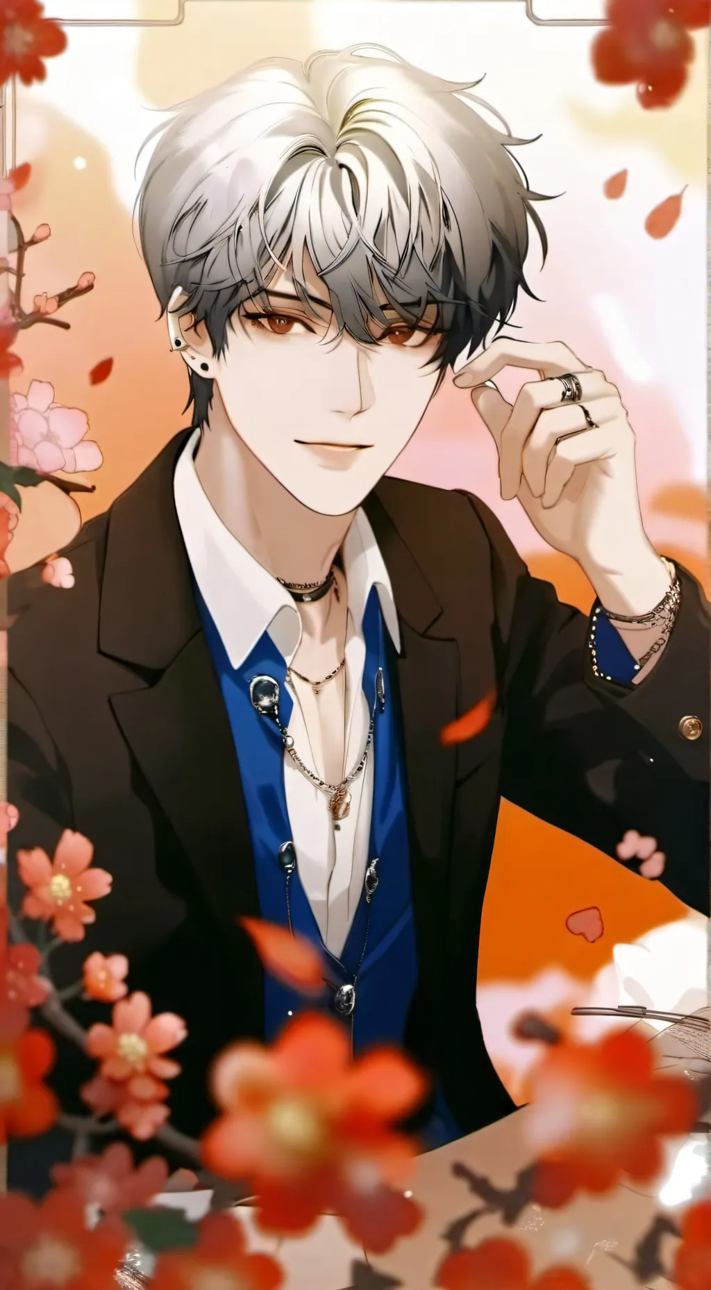 ai character: Liam  background