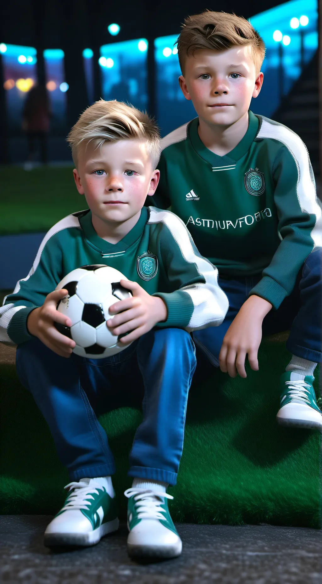 ai character: Ashley and Kurtis background