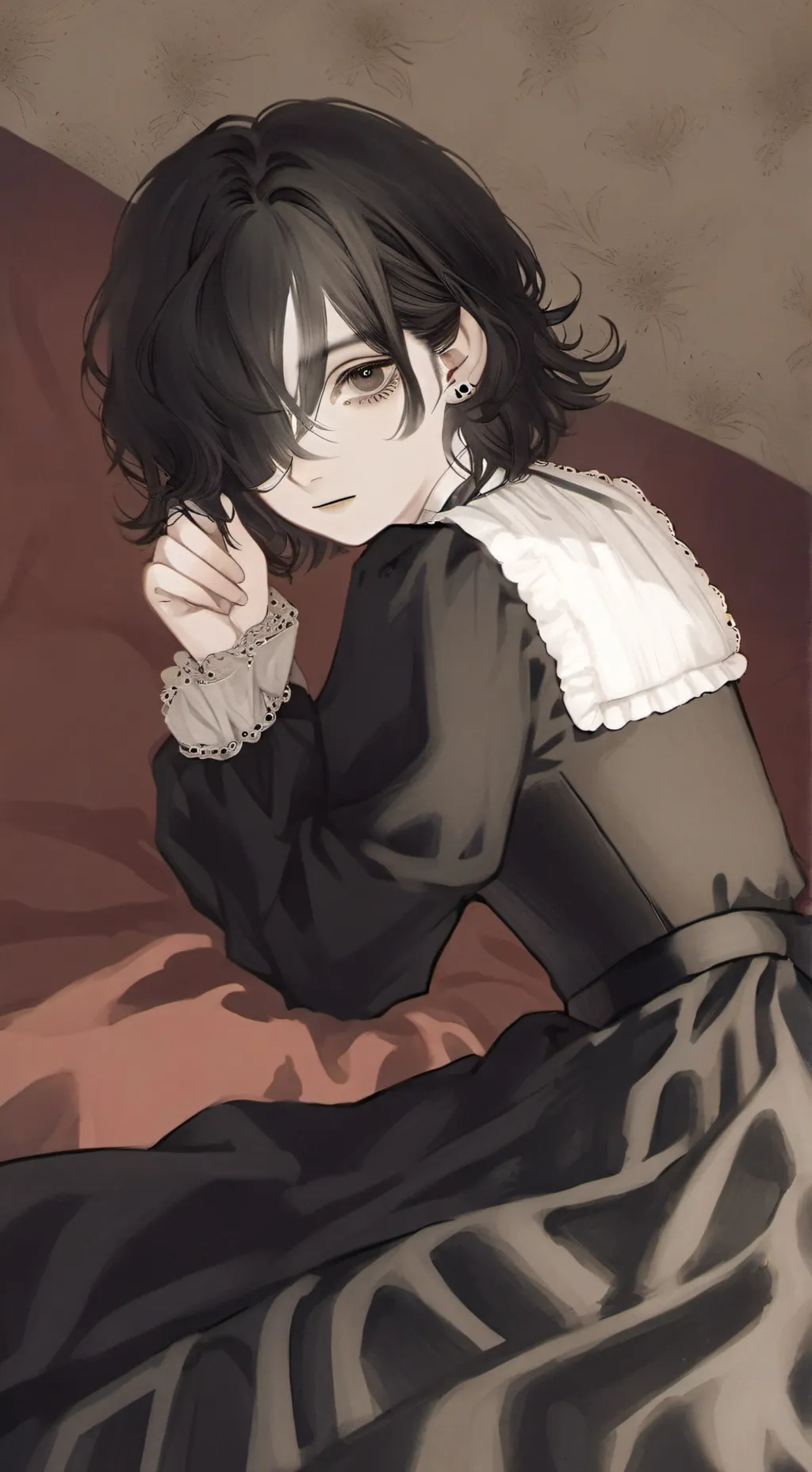 ai character: • Merletta • background