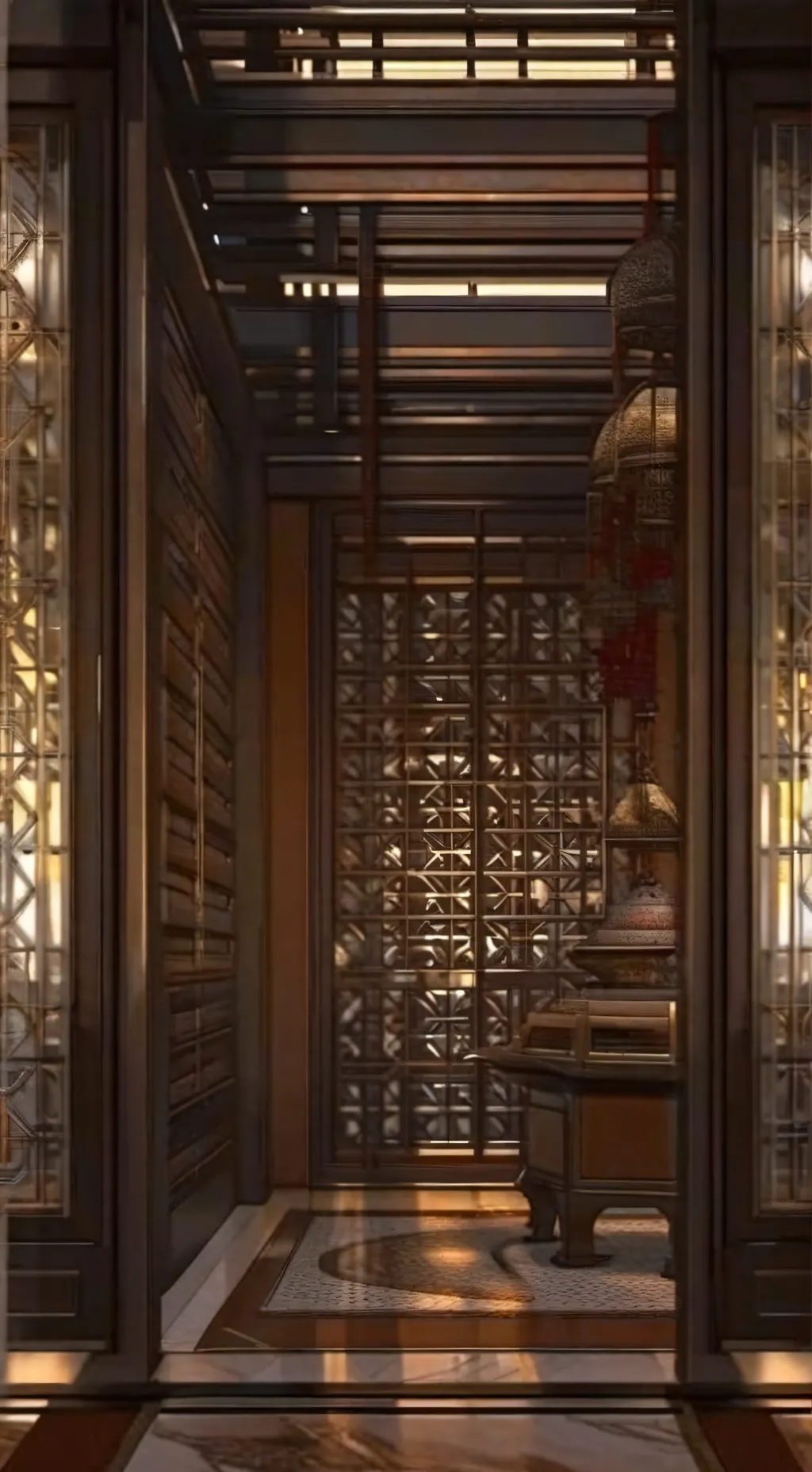 ai character: infinite Castele  background