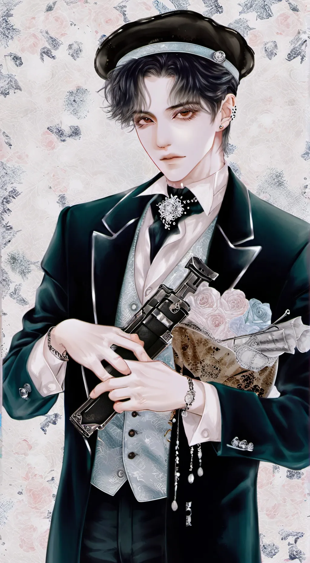 ai character: Enzo  background