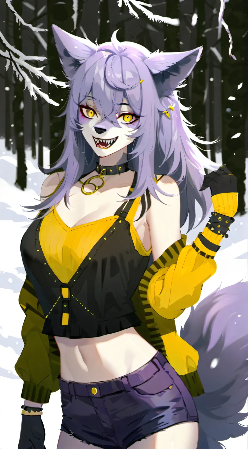 ai character: sky background