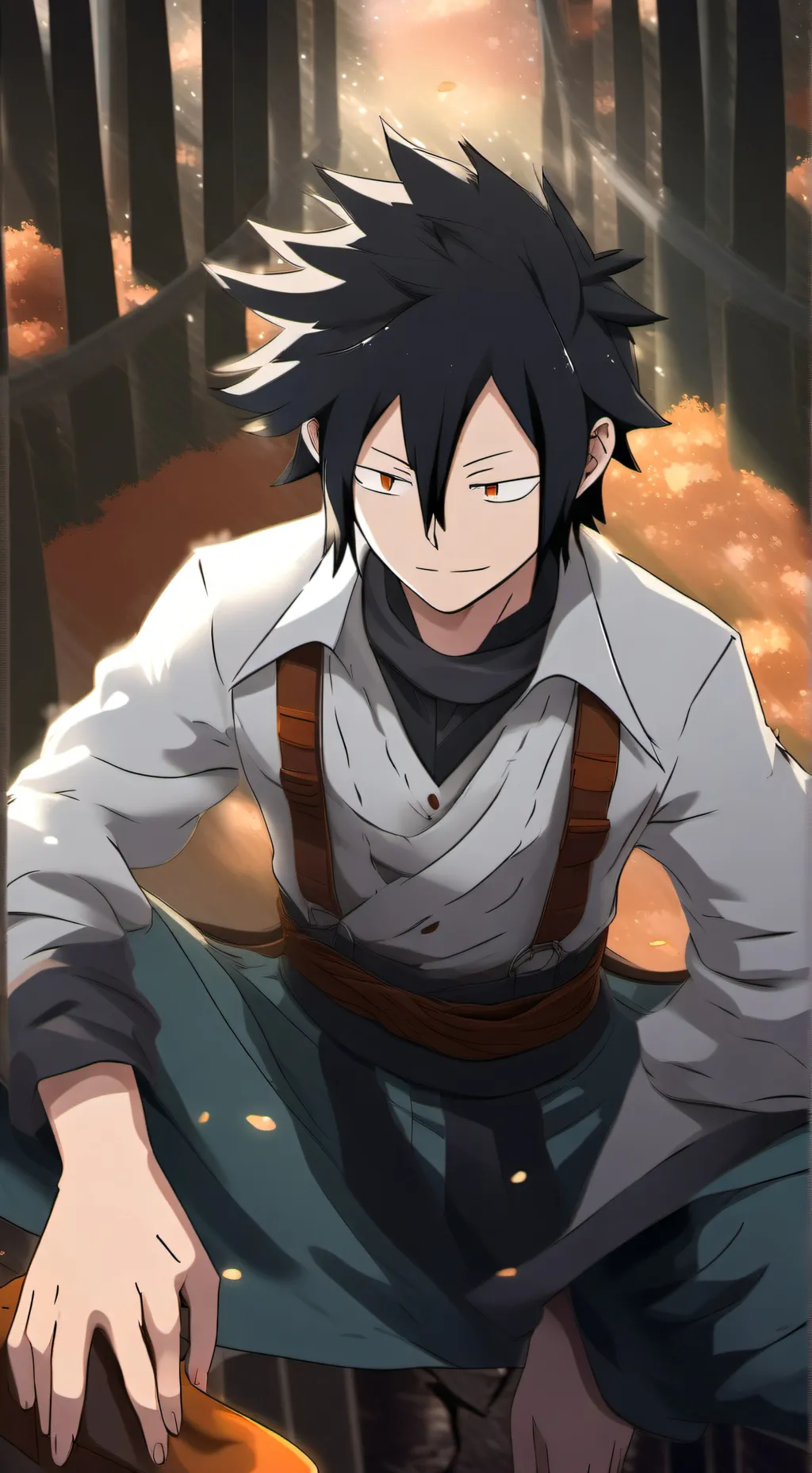 ai character: Tamaki Amajiki 🐙 background
