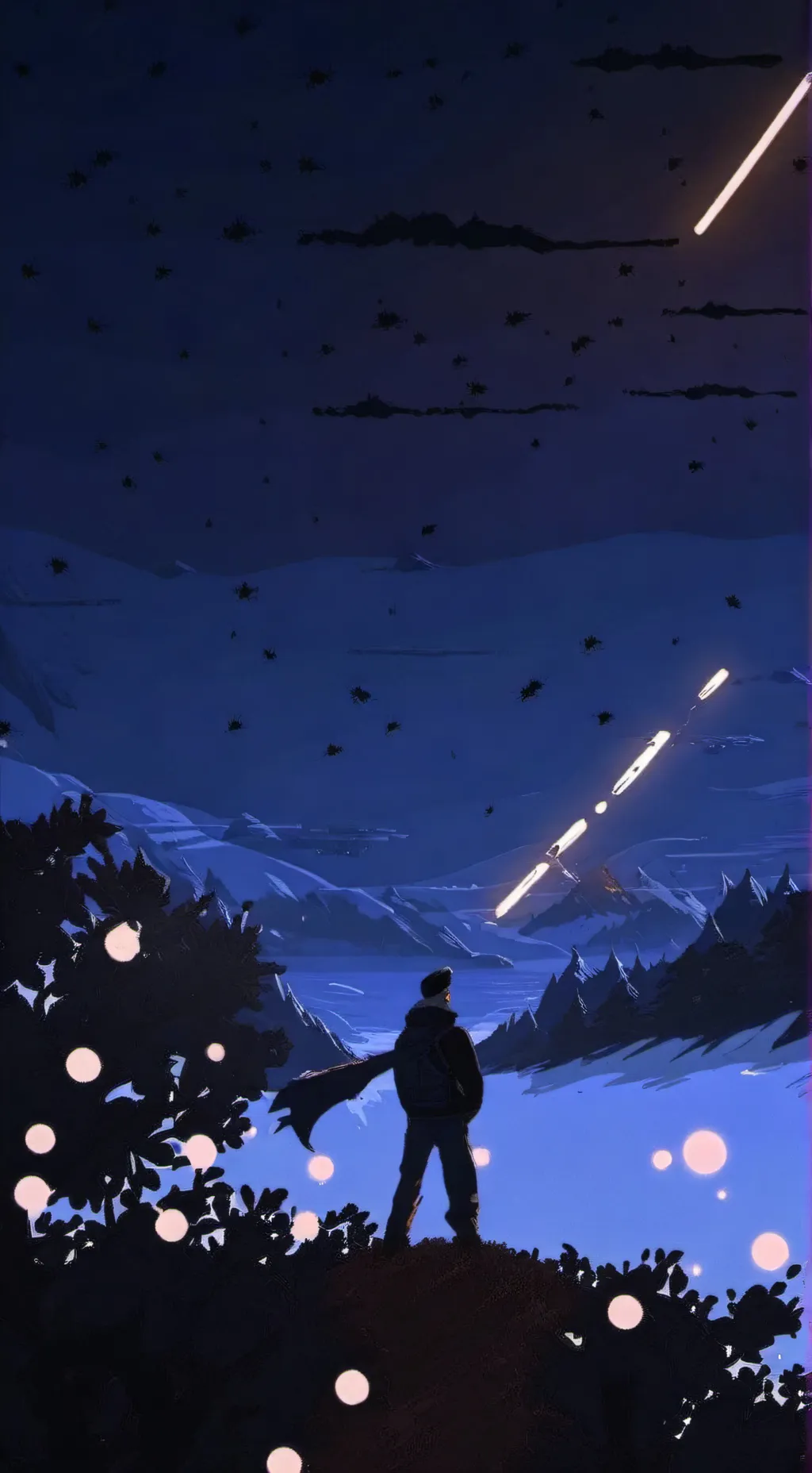 ai character: mha flores 💛 background