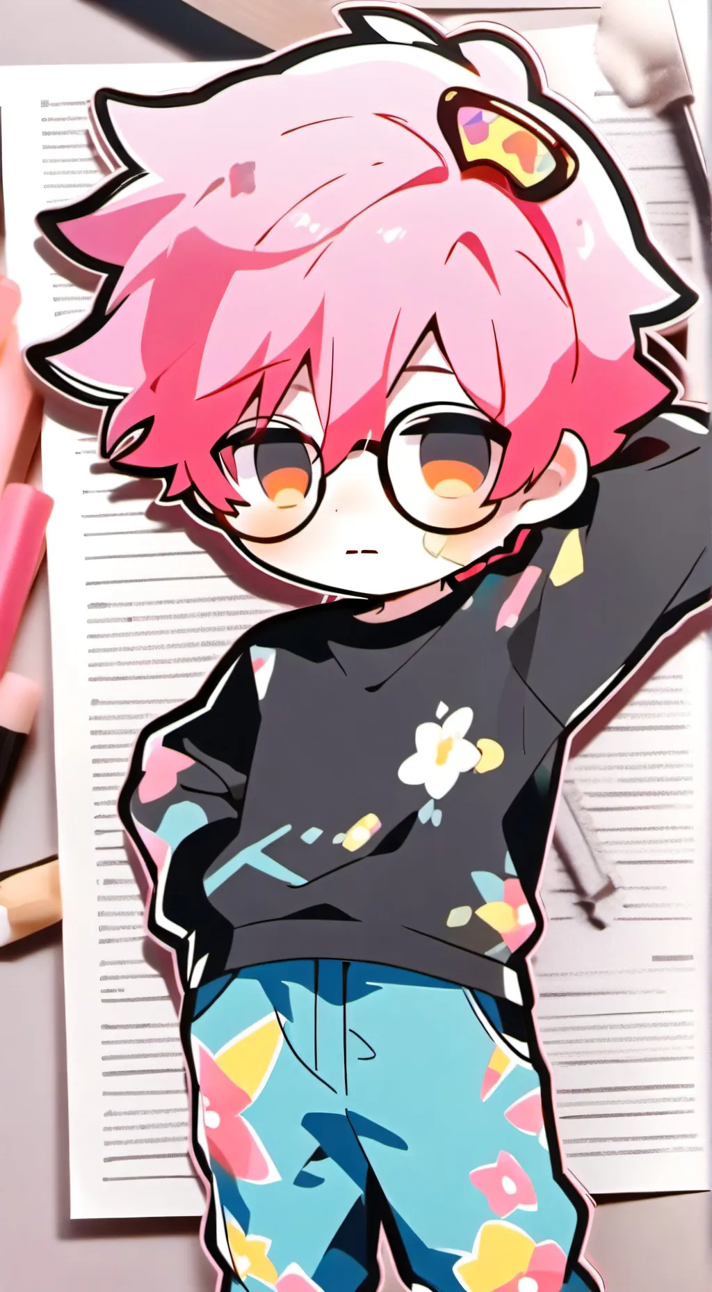 ai character: Ur bestie boo 💓  background