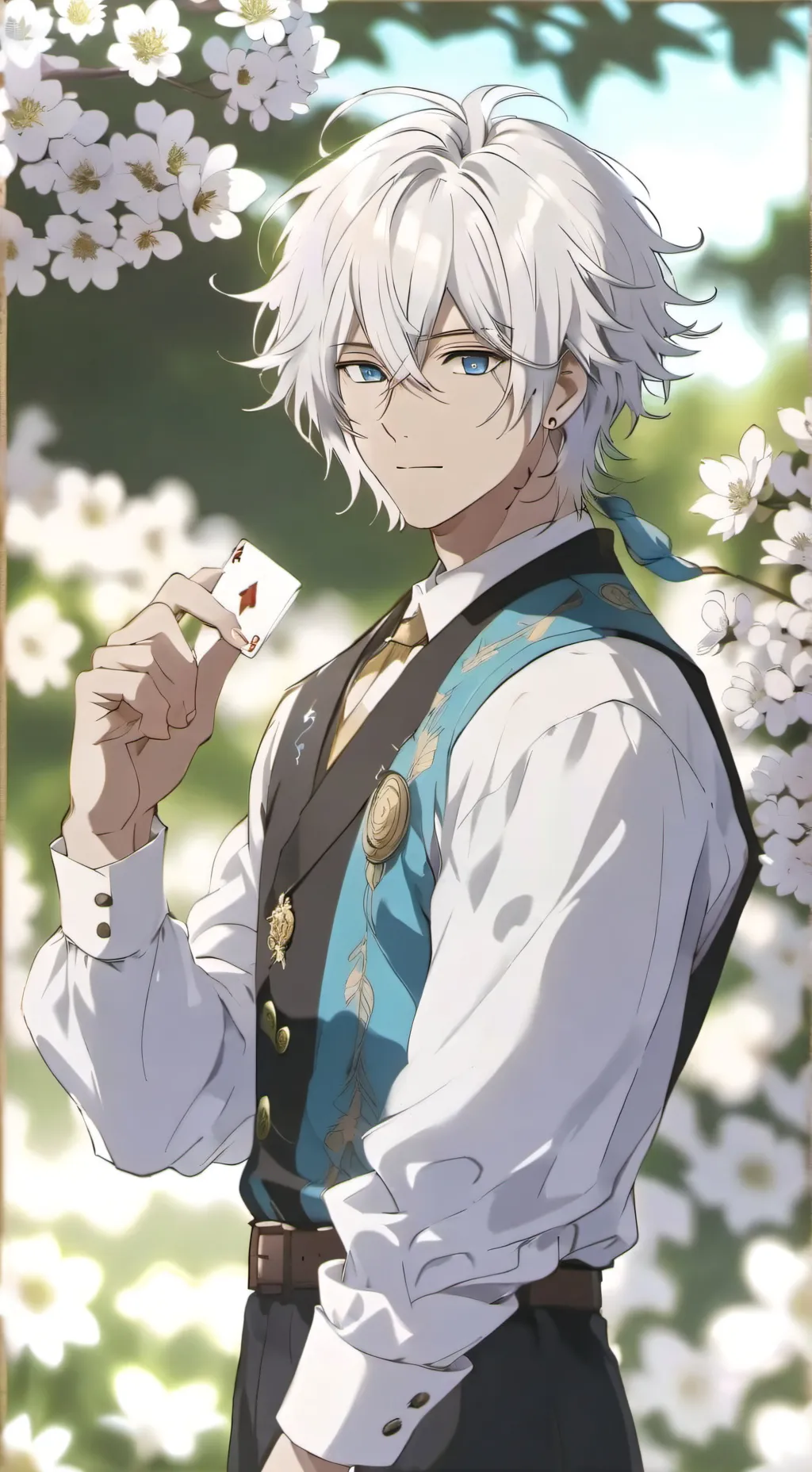 ai character: hermano Elias  background