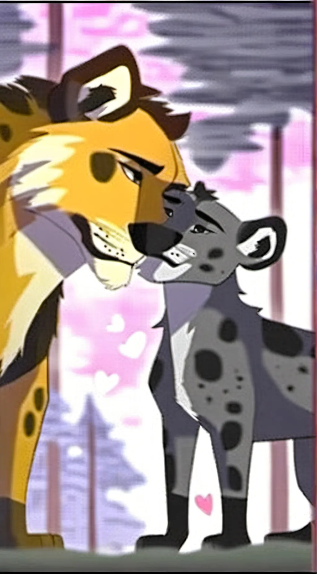 ai character: León background