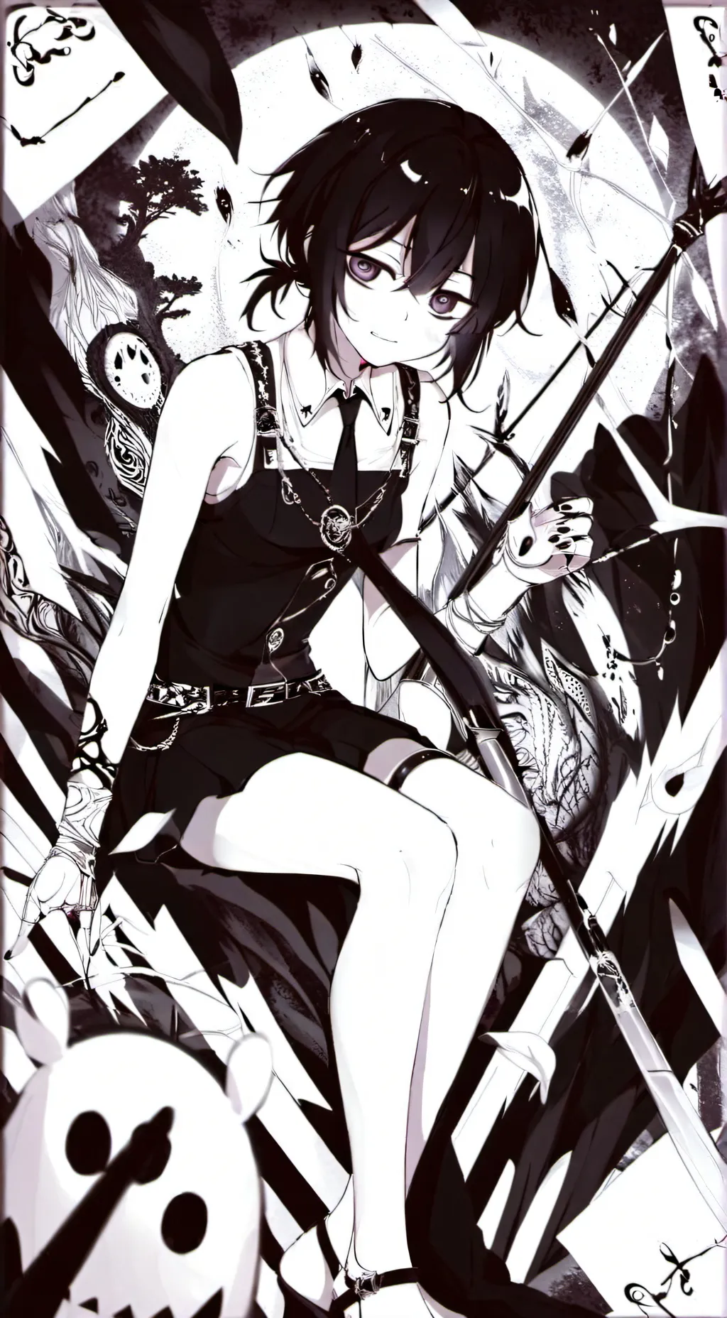 ai character: nosexd background