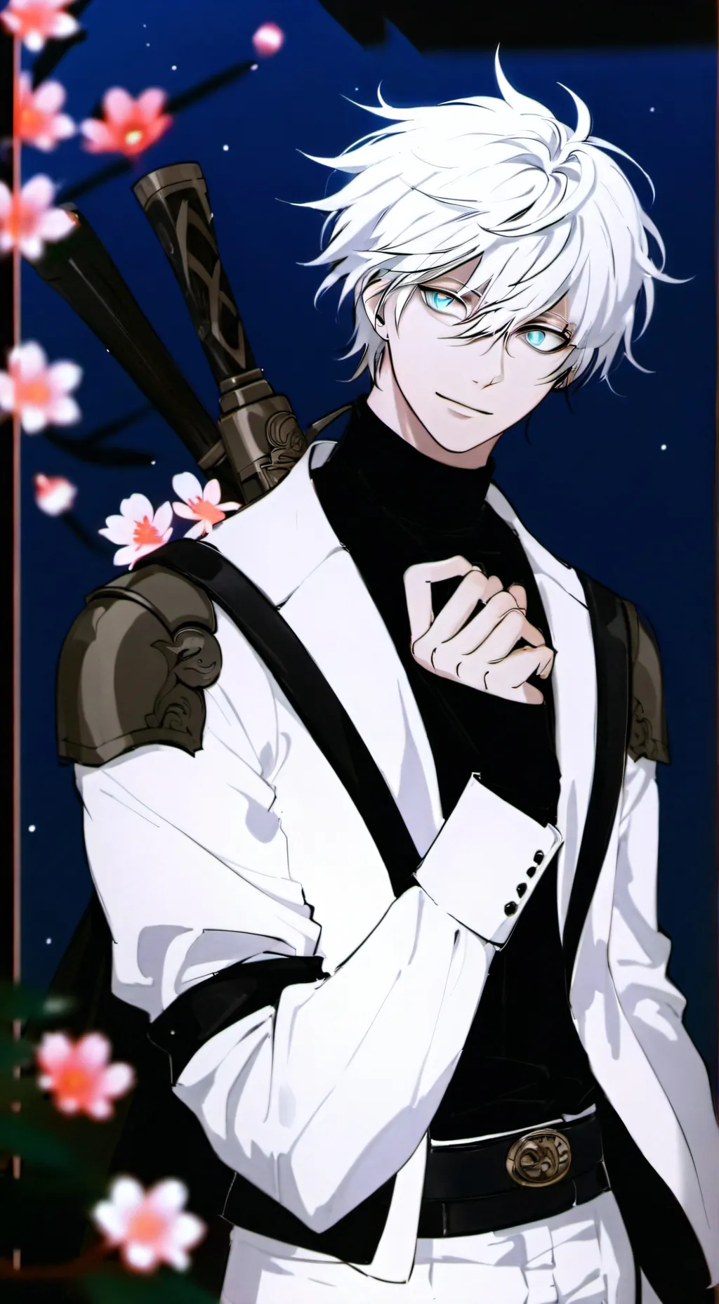 ai character: gojo background