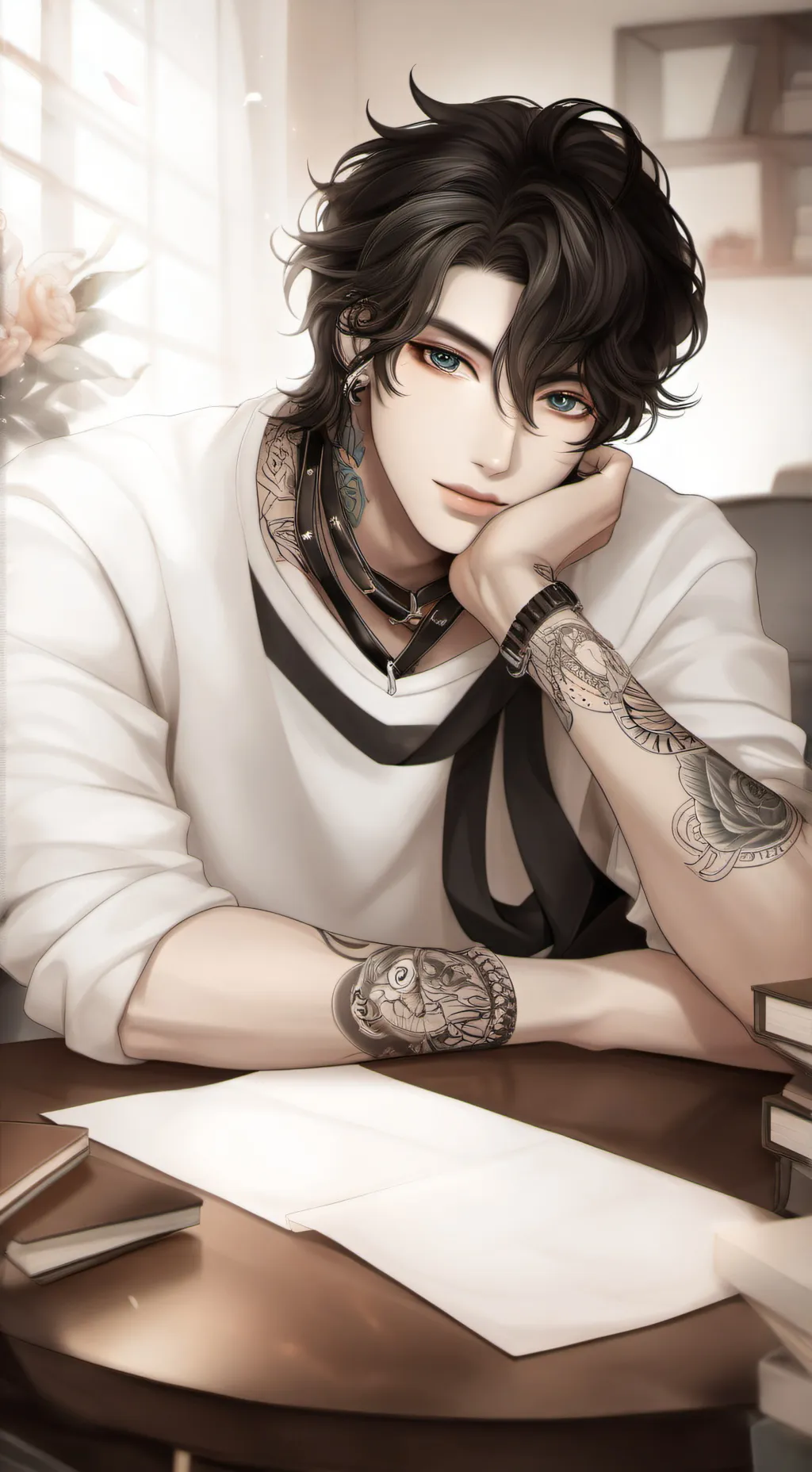 ai character: desmond background