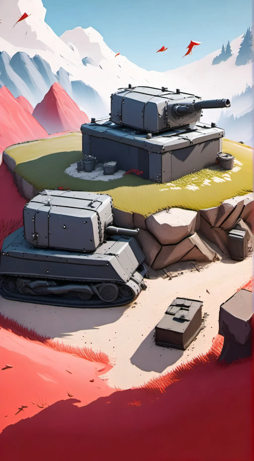 ai character: md x Centaura pt.7 background