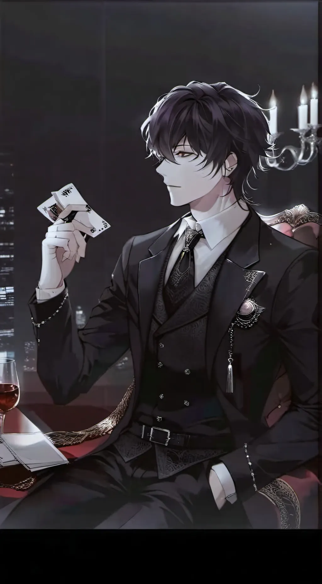 ai character: fred background