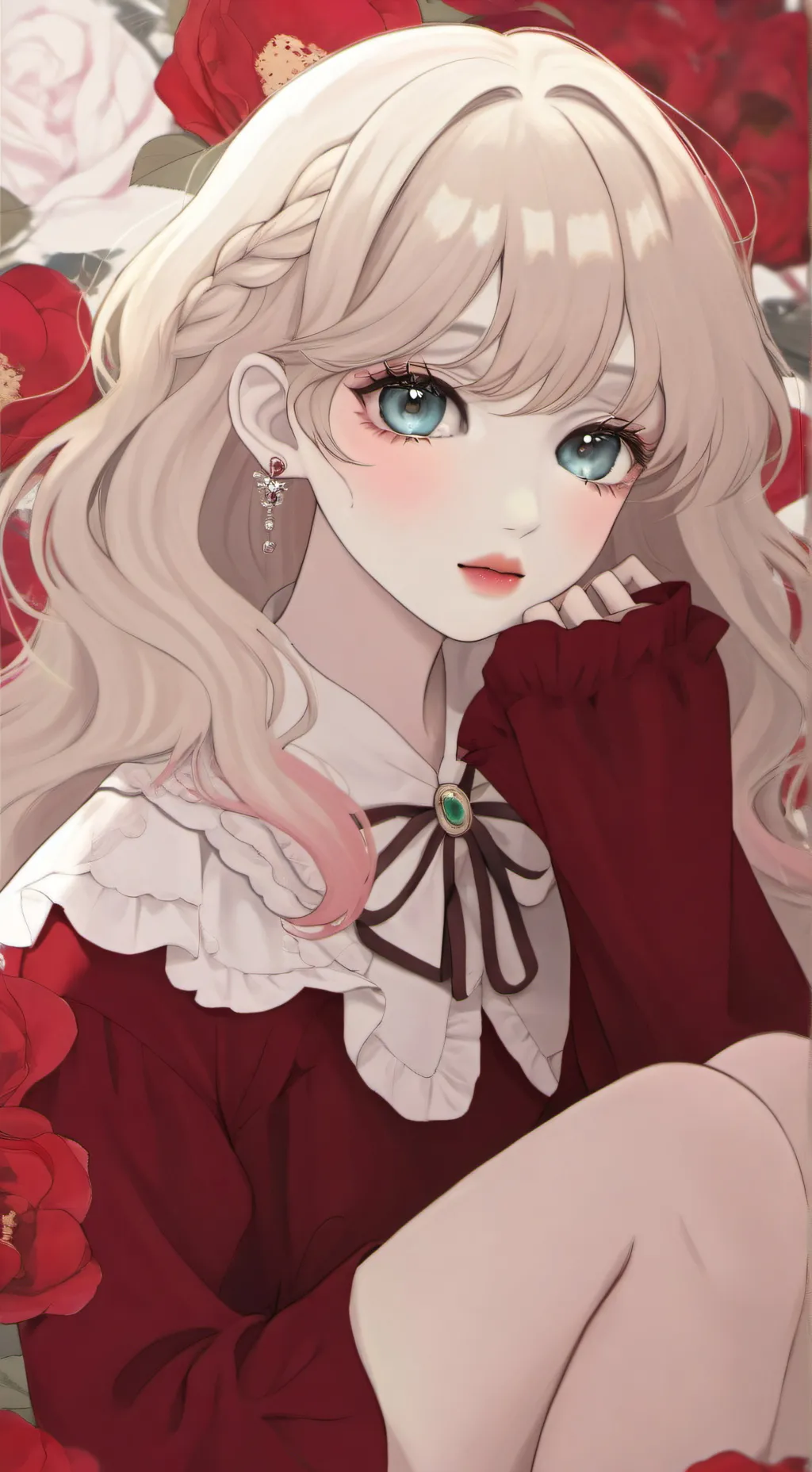 ai character: Tina q💅💅❤️ background