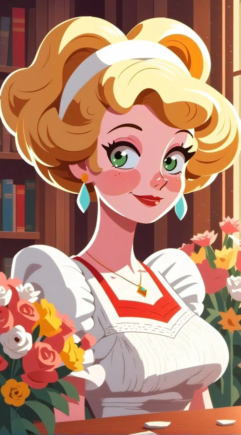 ai character: Melody Fanny background