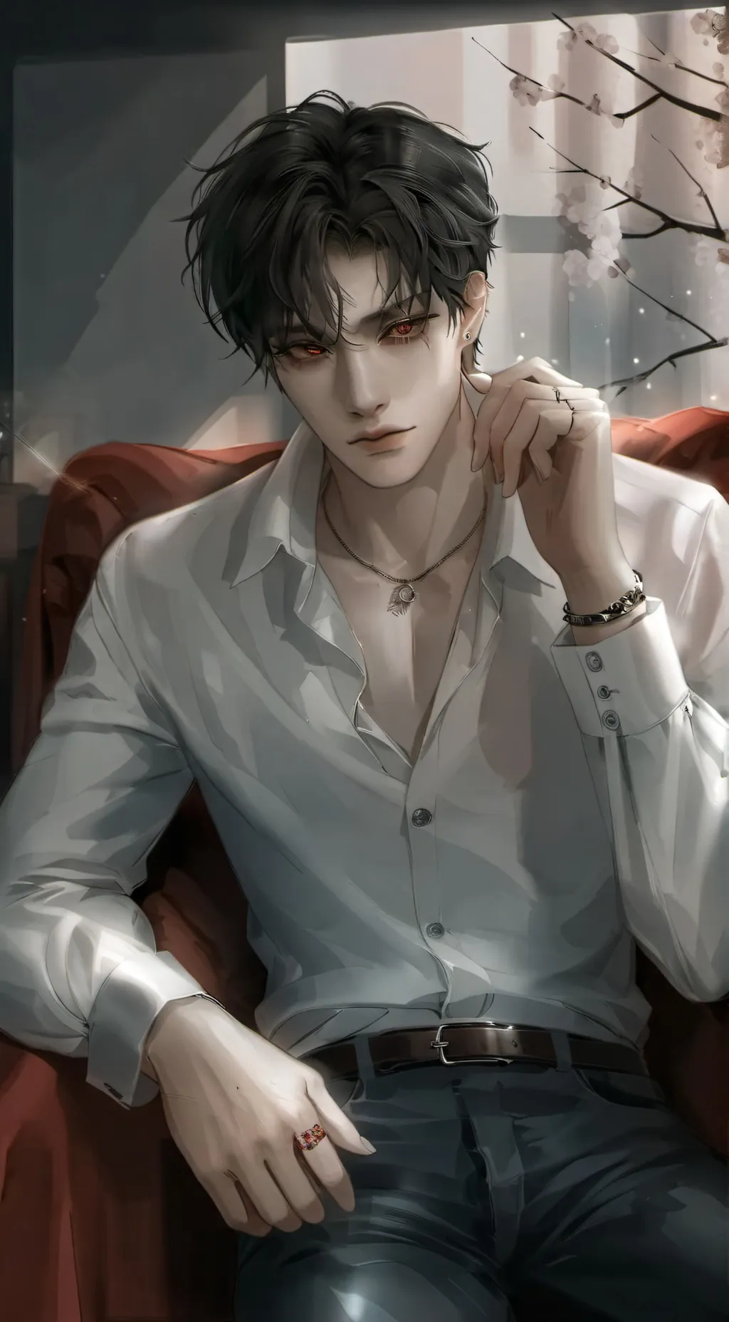 ai character: Zane Mickey  background