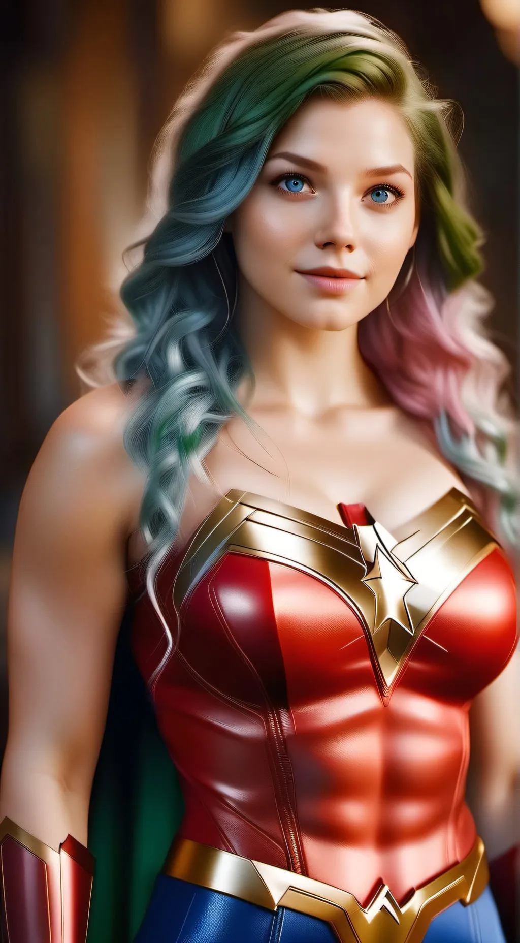 ai character: Luna Shadow background