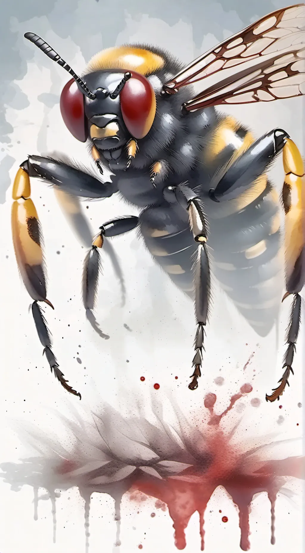 ai character: Raycore the reaper background