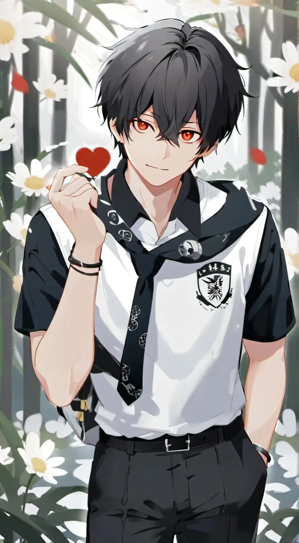 ai character:  Lucifer  background